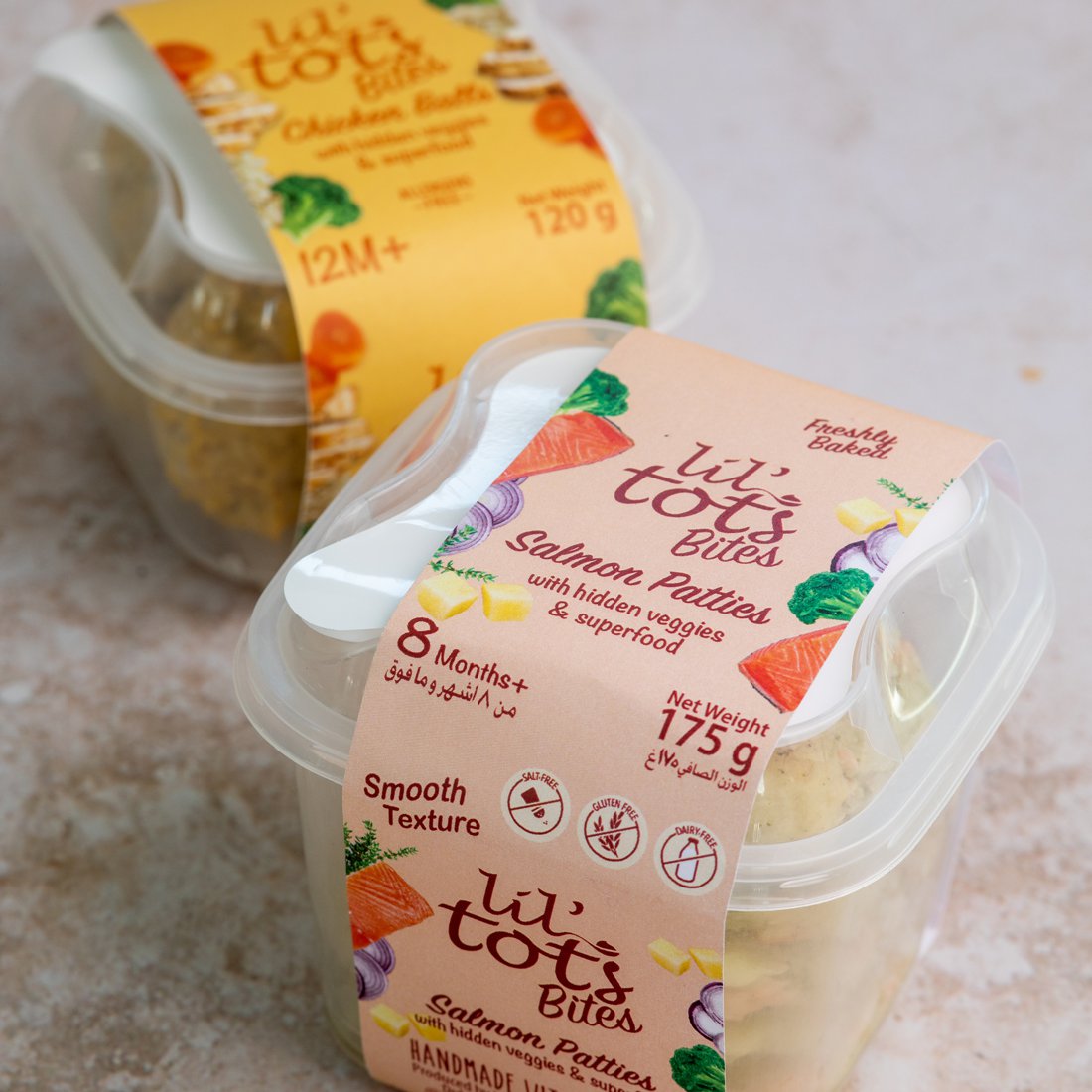 The Lil' Tots packaging is instantly recognisable.