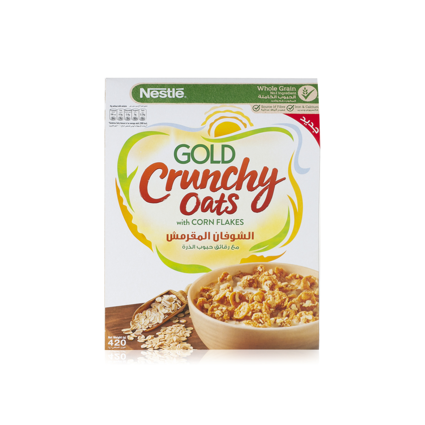 Nestle Gold Crunchy Oats With Corn Flakes 420g Spinneys Uae