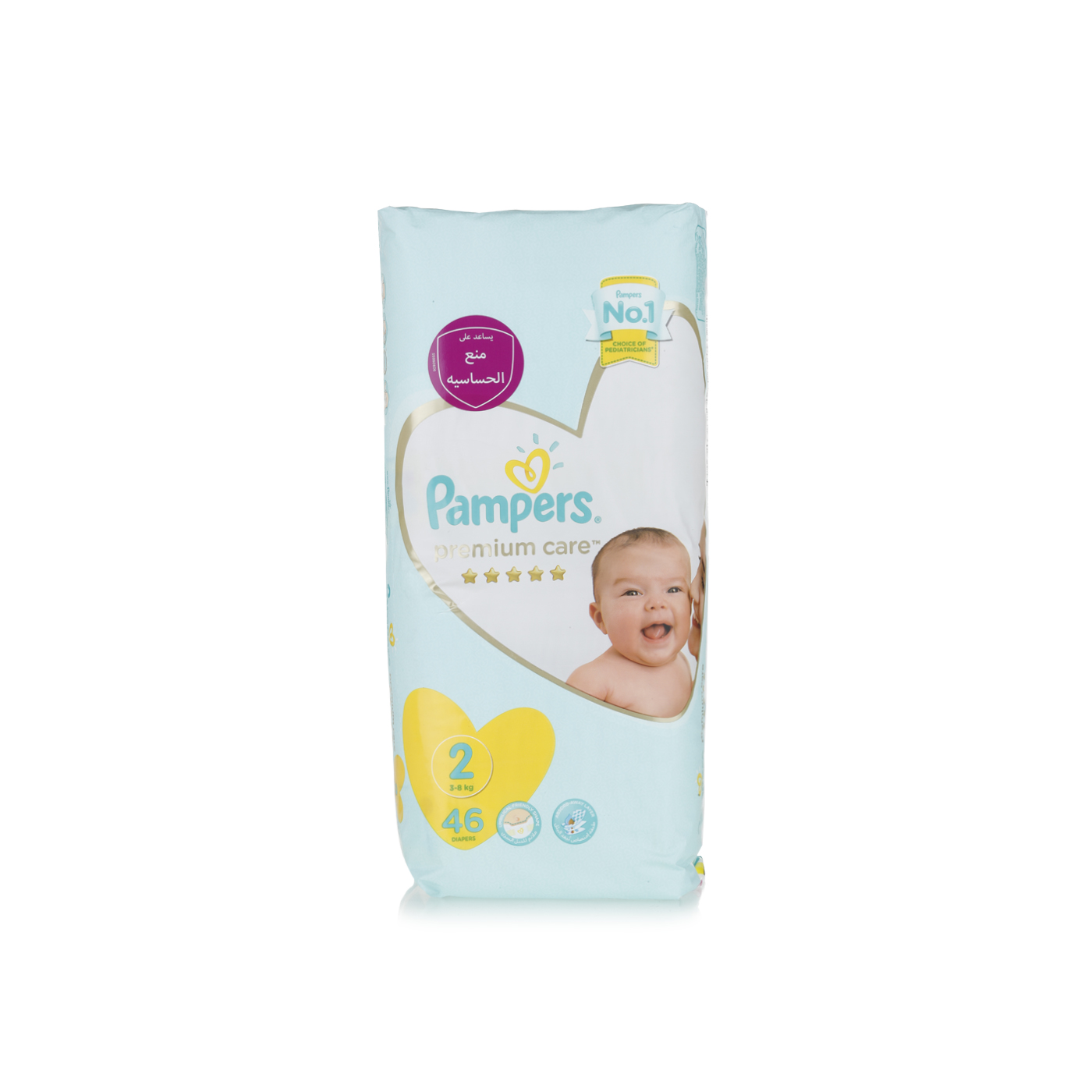 Pampers Premium Care Nappies Size 2 x 46