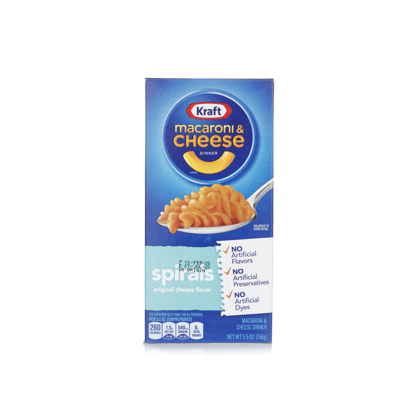 Kraft Mac and Cheese Spirals 397g