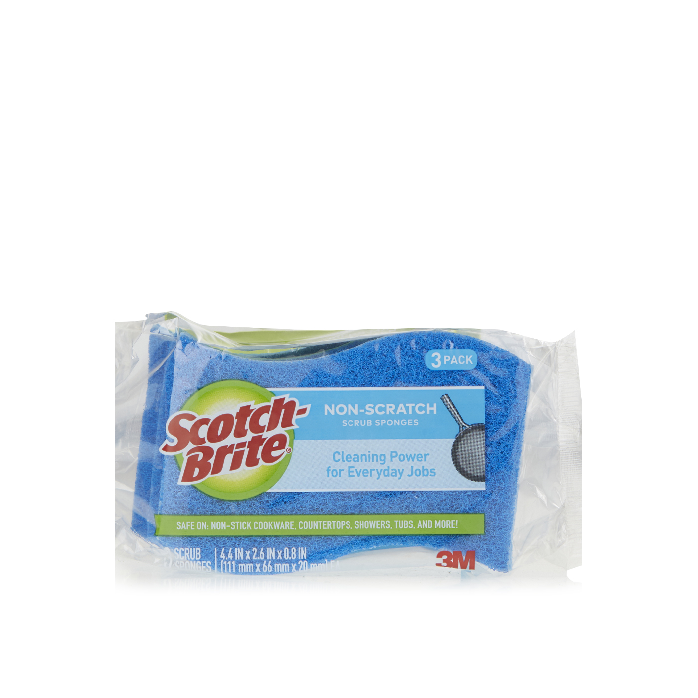 Scotch Brite no scratch scrub sponge - Spinneys UAE