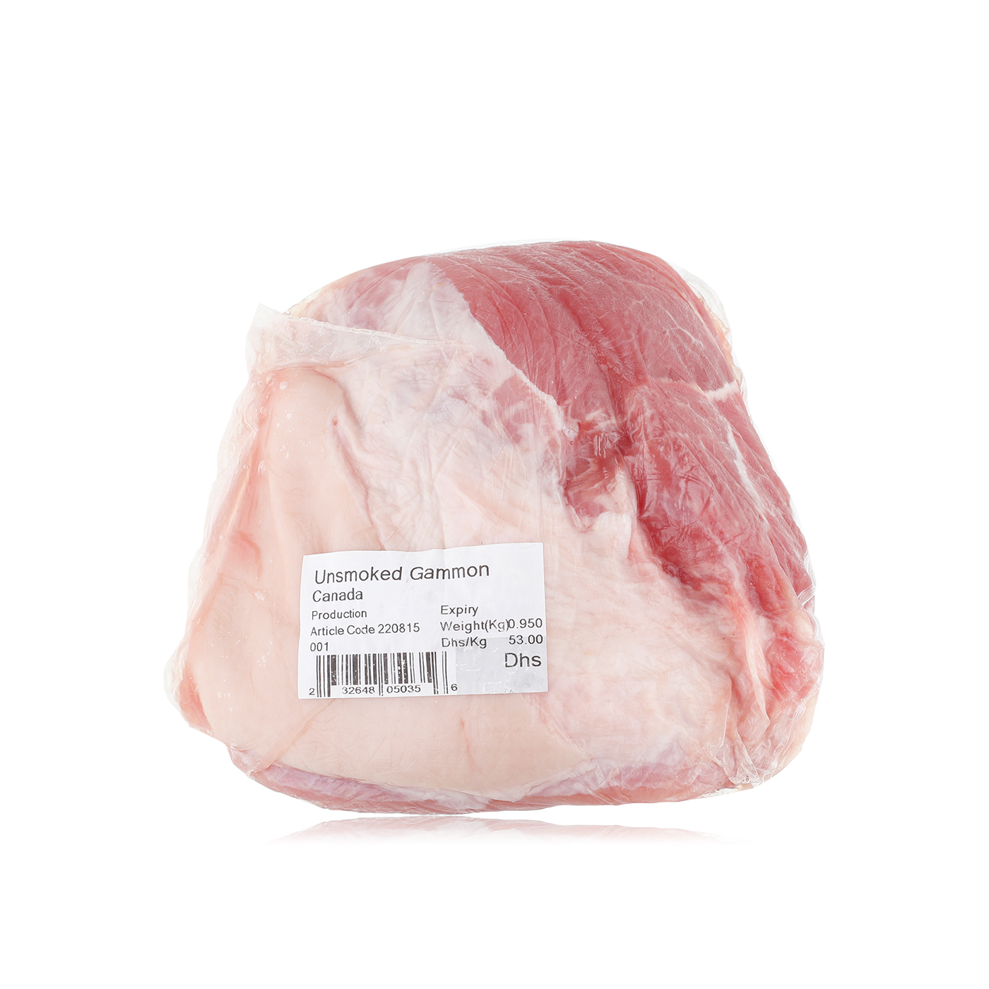 Spinneysfood Unsmoked Boneless Gammon