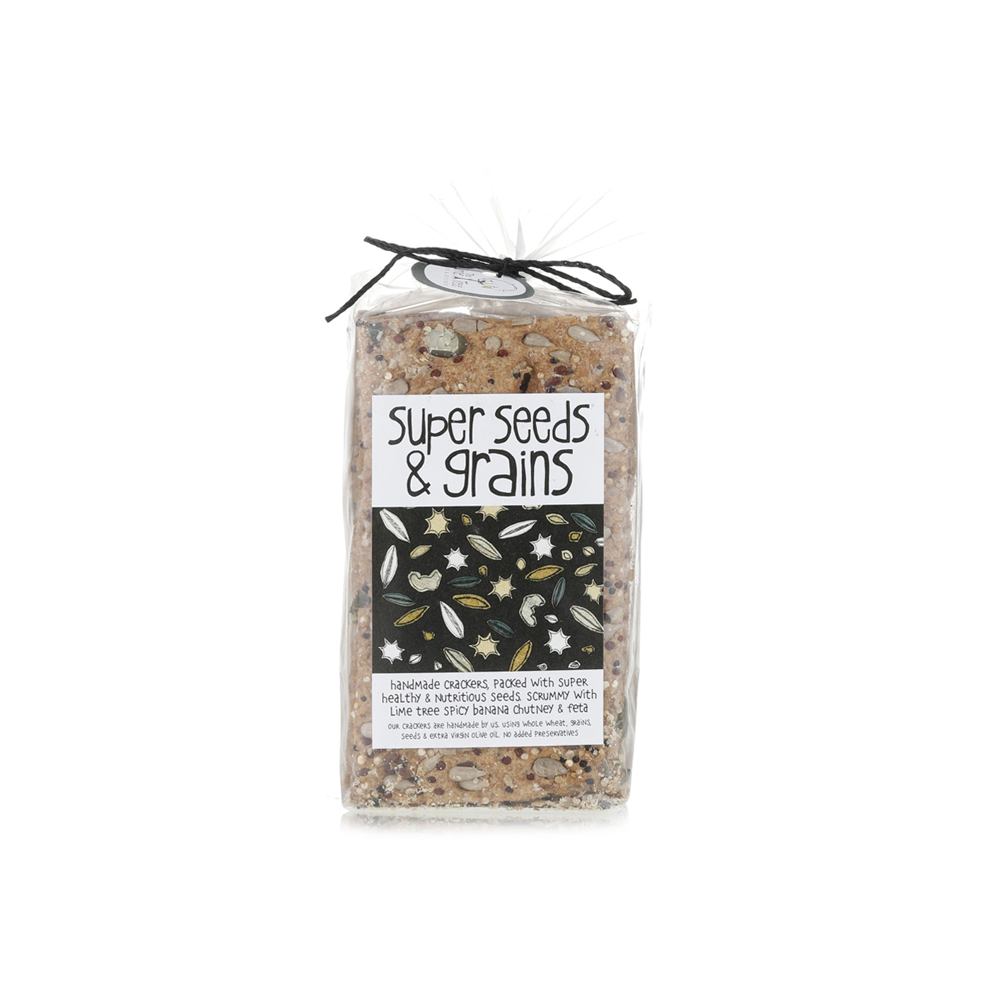 Lime Tree Cafe Seeded Crackers Seeds and Grains