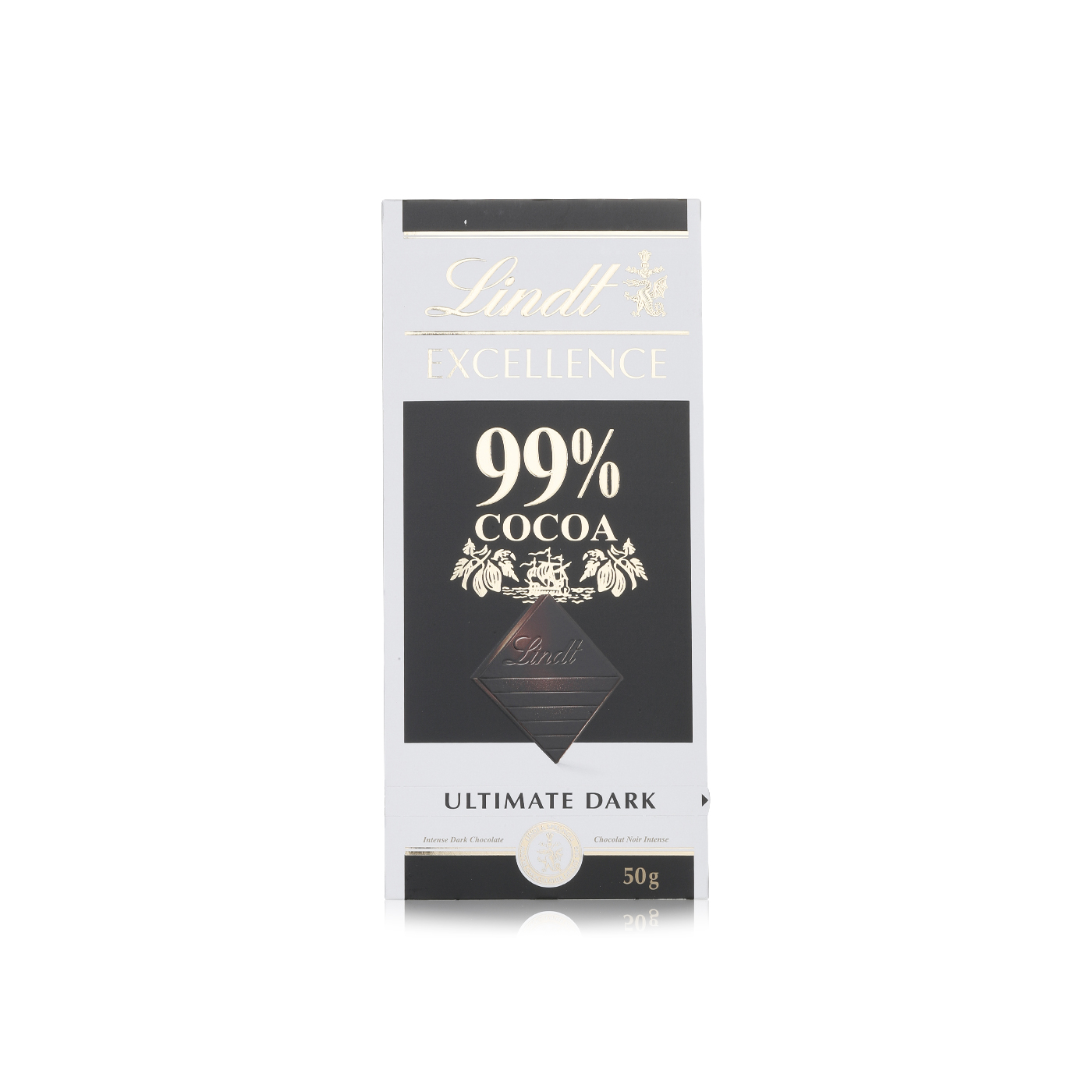 Lindt 99% Excellence Dark Chocolate 50g - Spinneys UAE