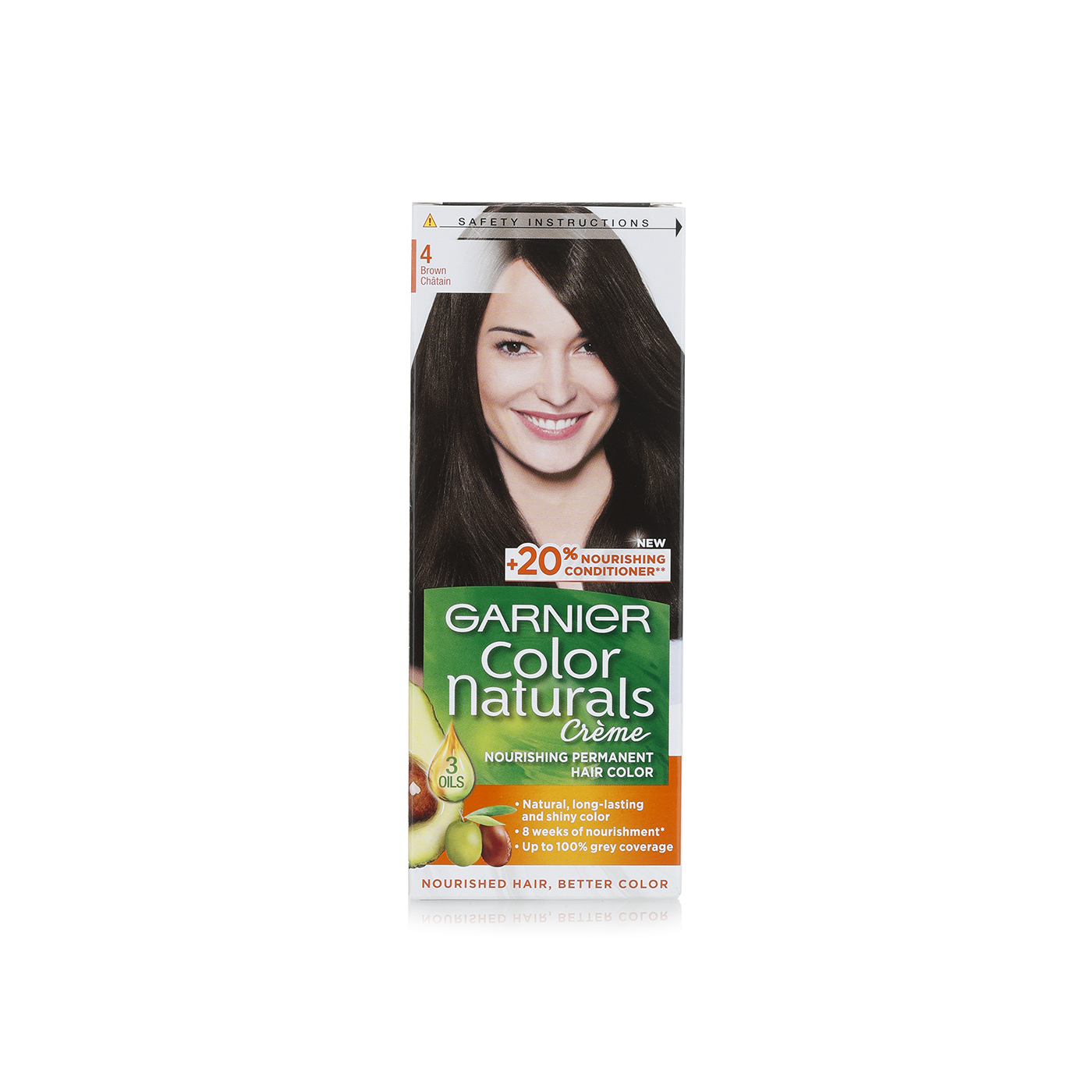 Garnier Color Naturals Hair Colour 4 Brown
