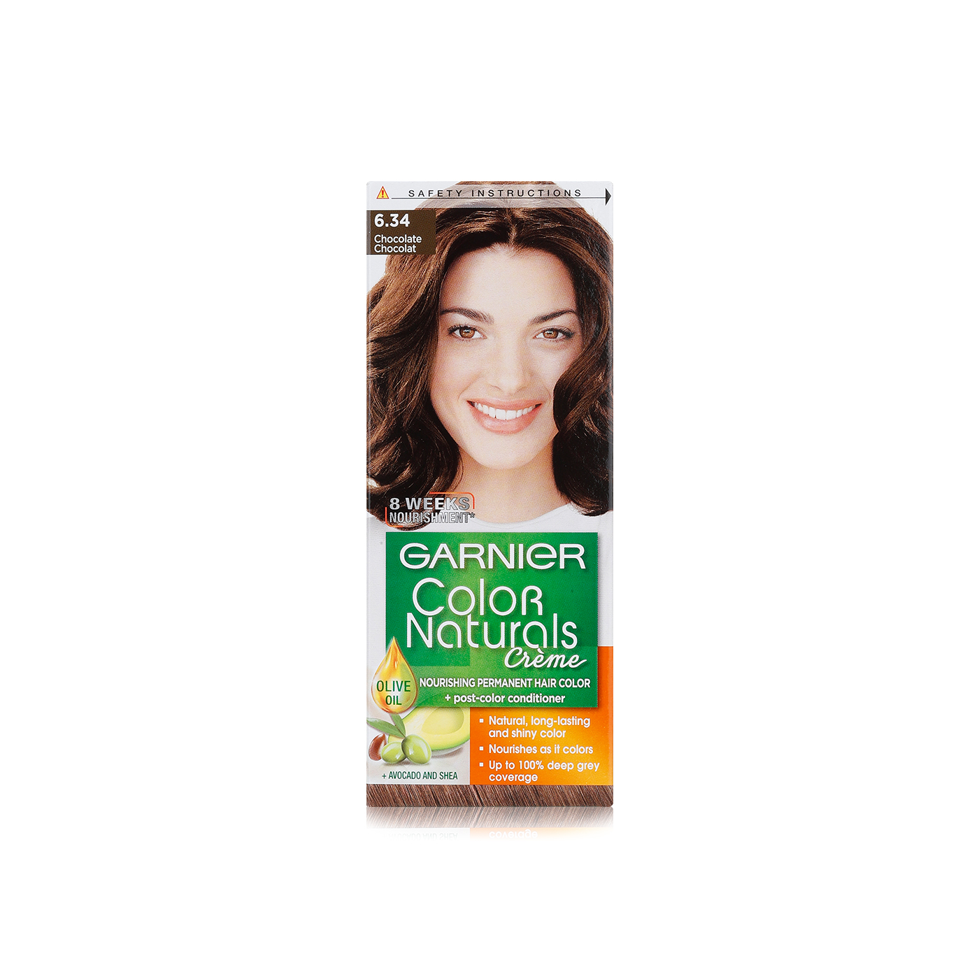 Garnier Color Naturals Hair Colour 6.34 Chocolate