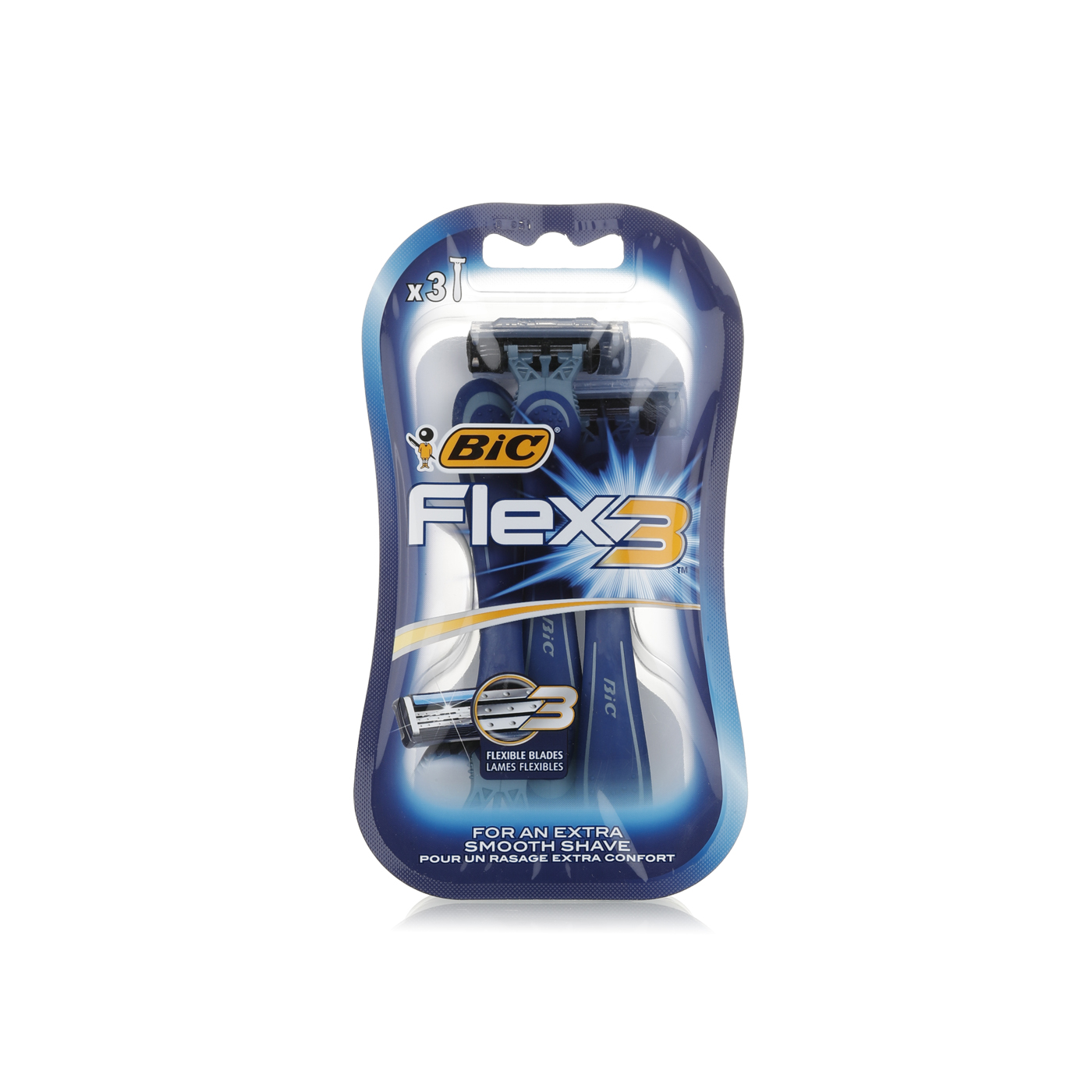 Bic Flex 3 Blade Shaver x 3