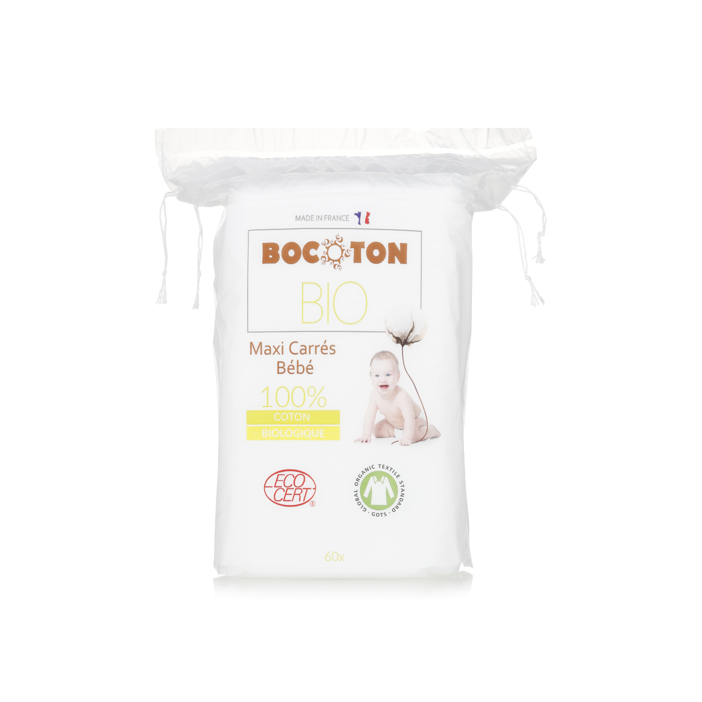 Bocoton Bio Large Cotton Pads x 60