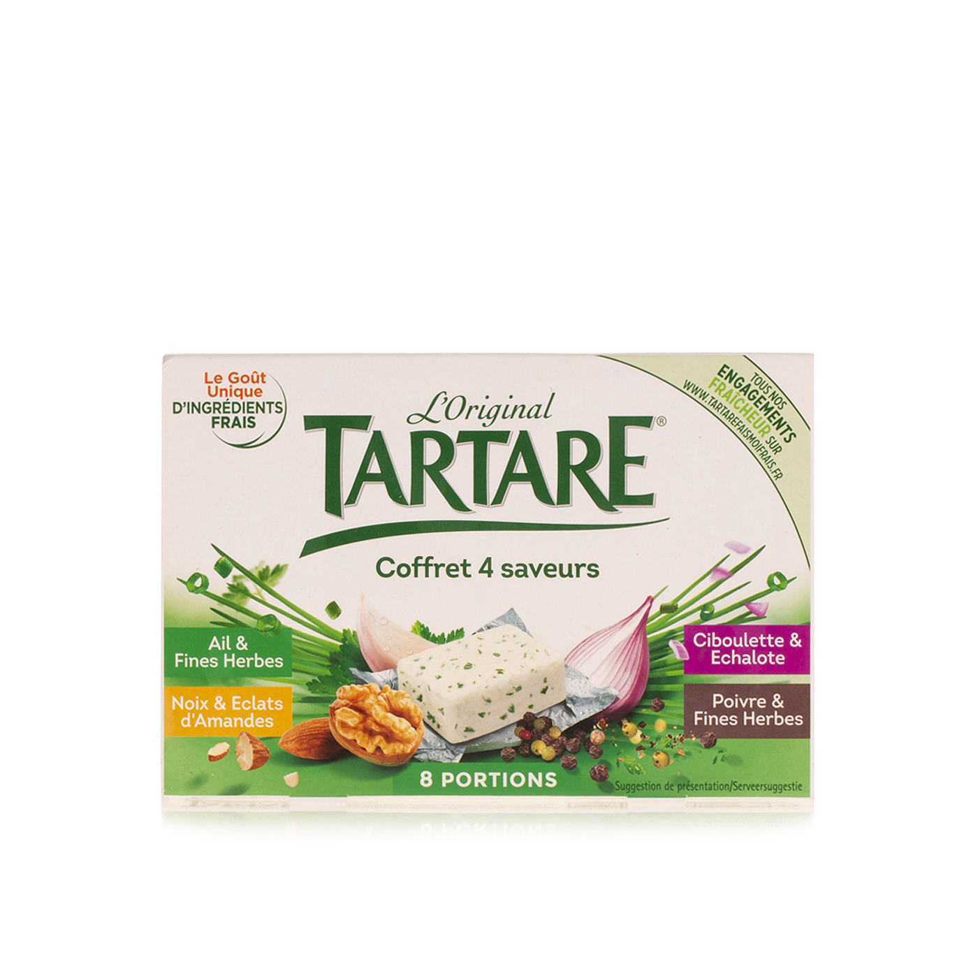 Tartare Four Flavour Coffret – 8 Mini Portions 133g