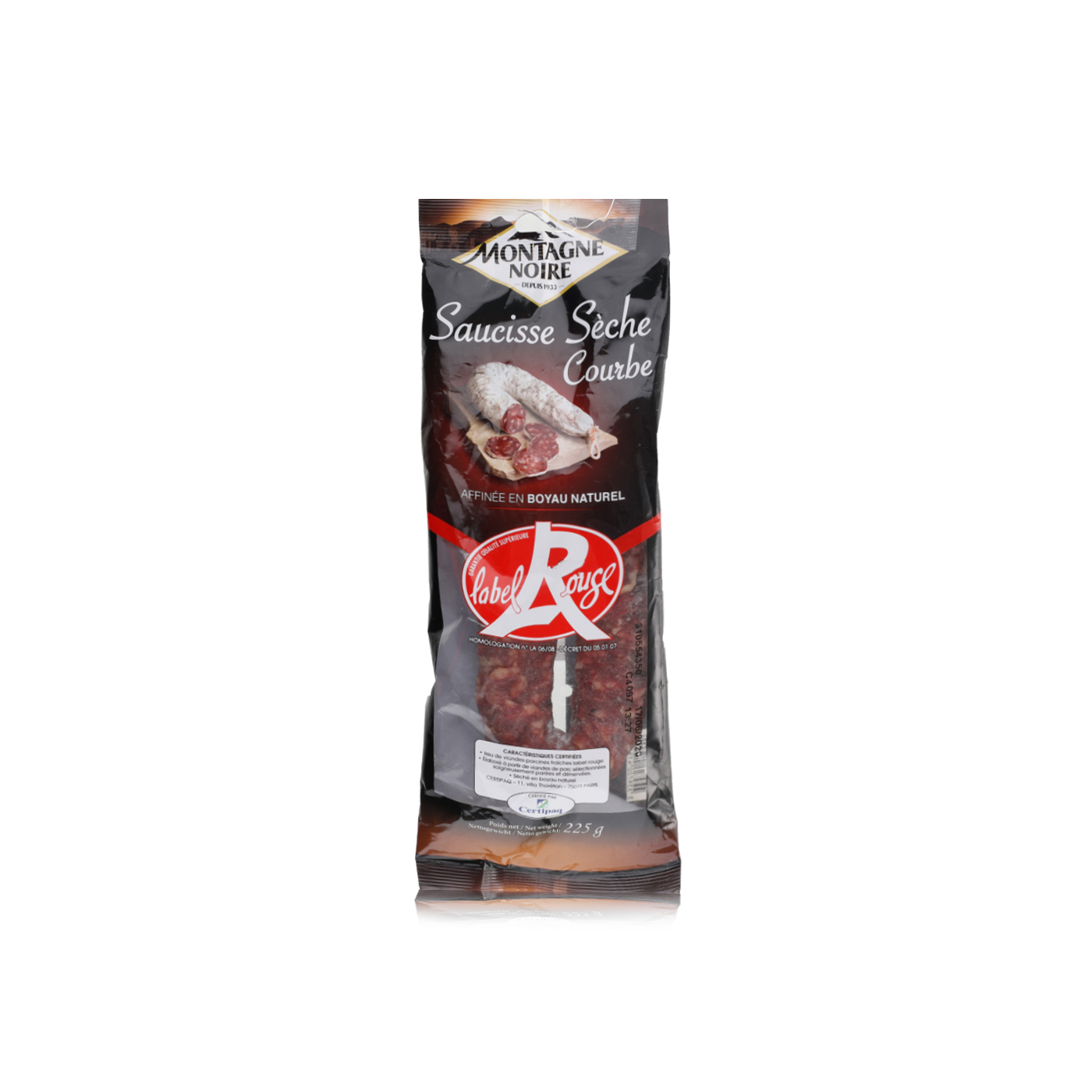 Montagne Noire Dry Curved Sausage 225g