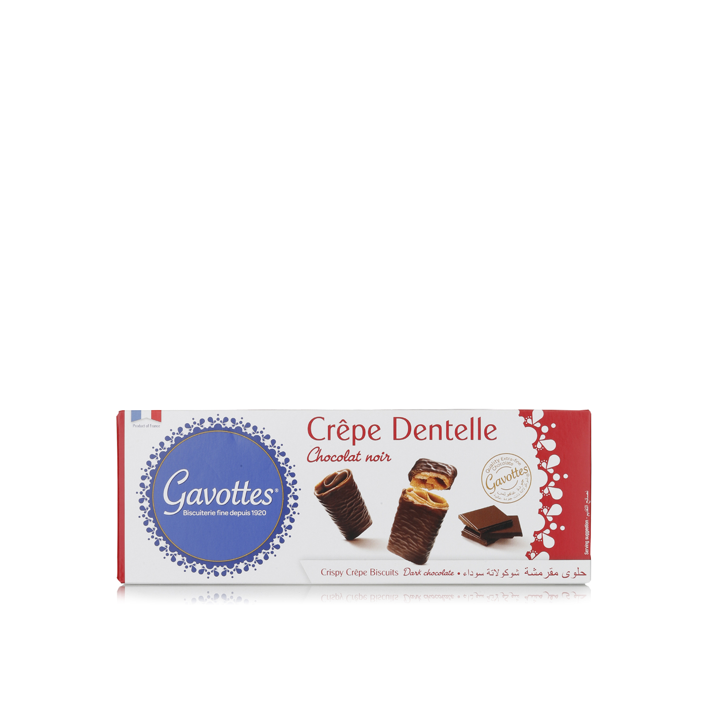 Gavottes Dark Chocolate Crepe Biscuits 90g