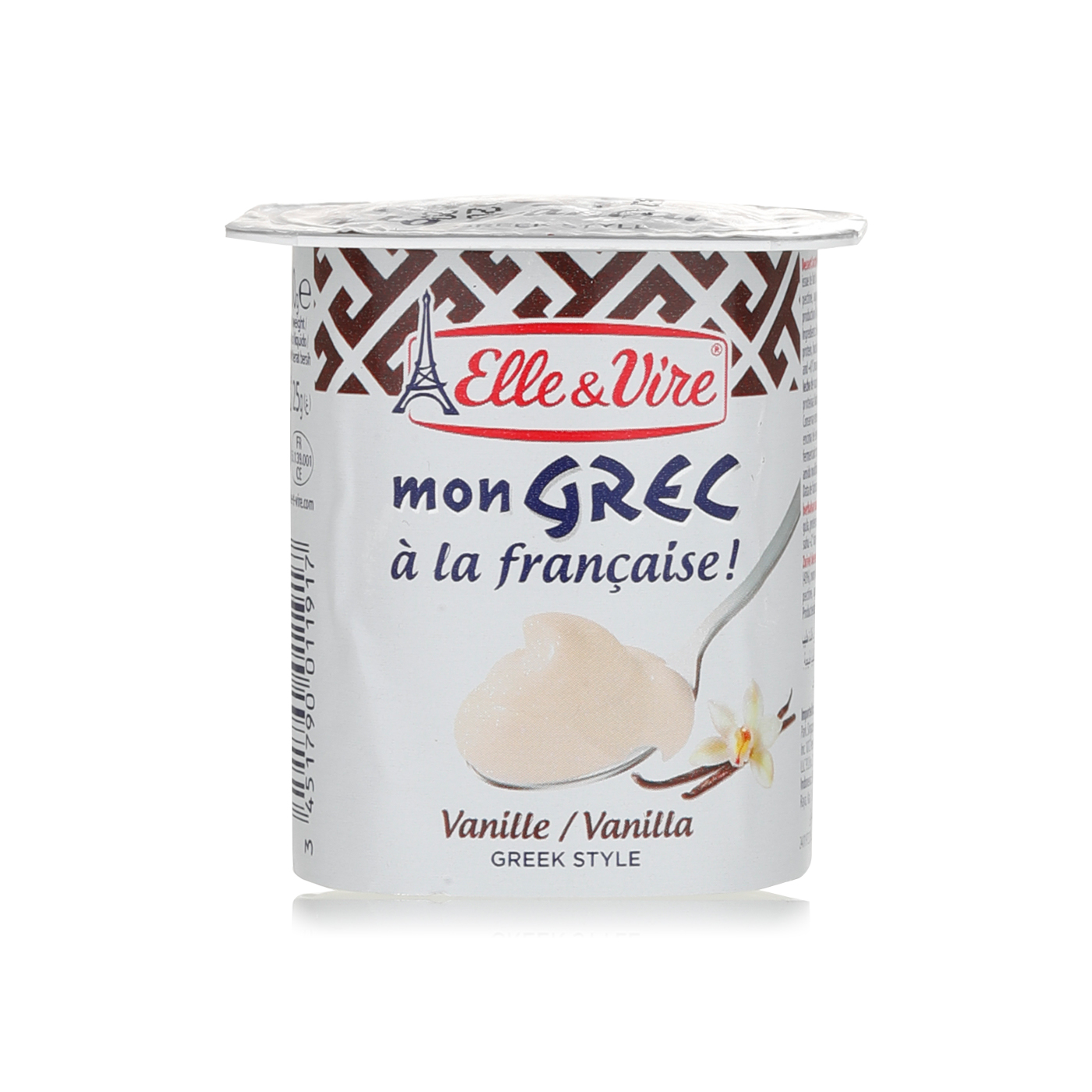 Elle & Vire Vanilla Greek Yoghurt 125g