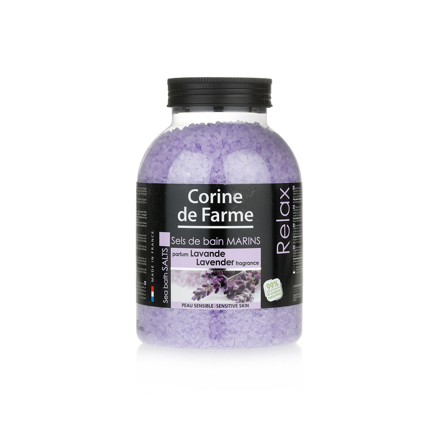Corine De Farme Lavender Bath Sea Salts 1.3kg