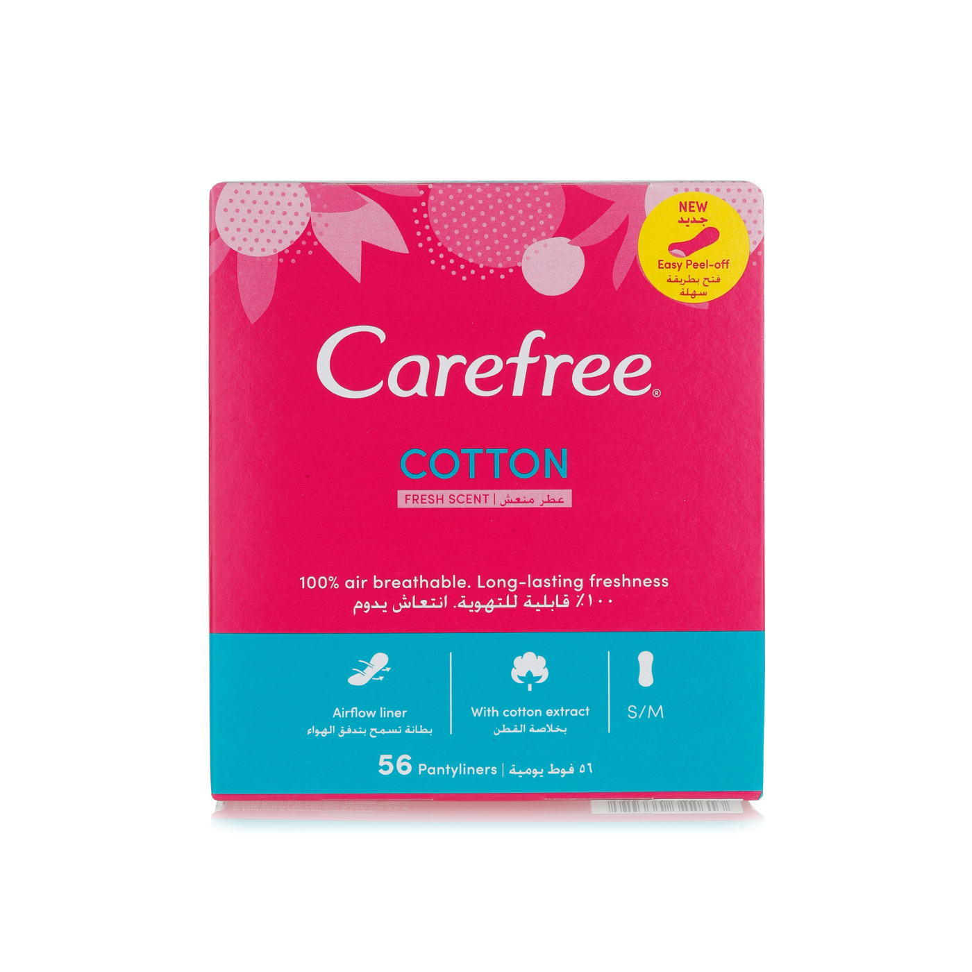 Carefree Napkins Fresh Eco Pack x 56