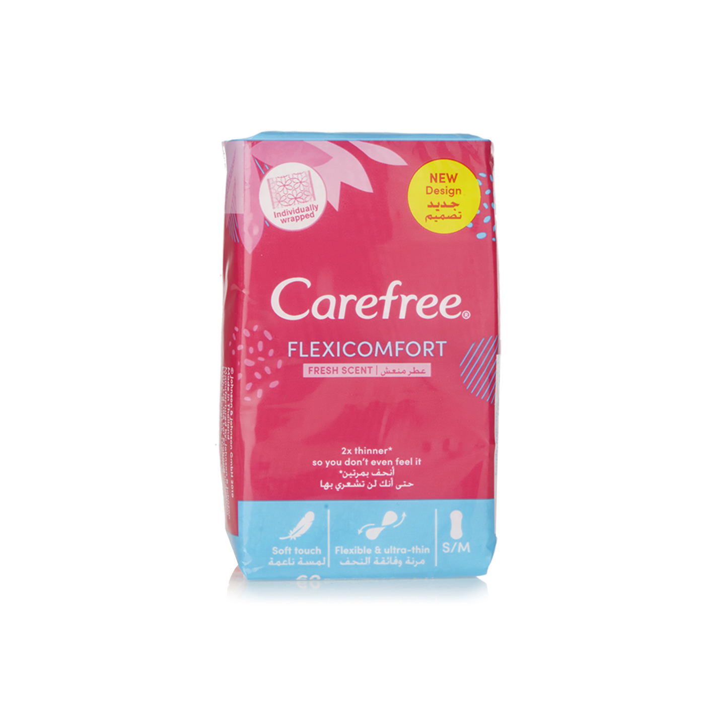 Carefree Flexi Comfort Fresh Panty Liners x 60