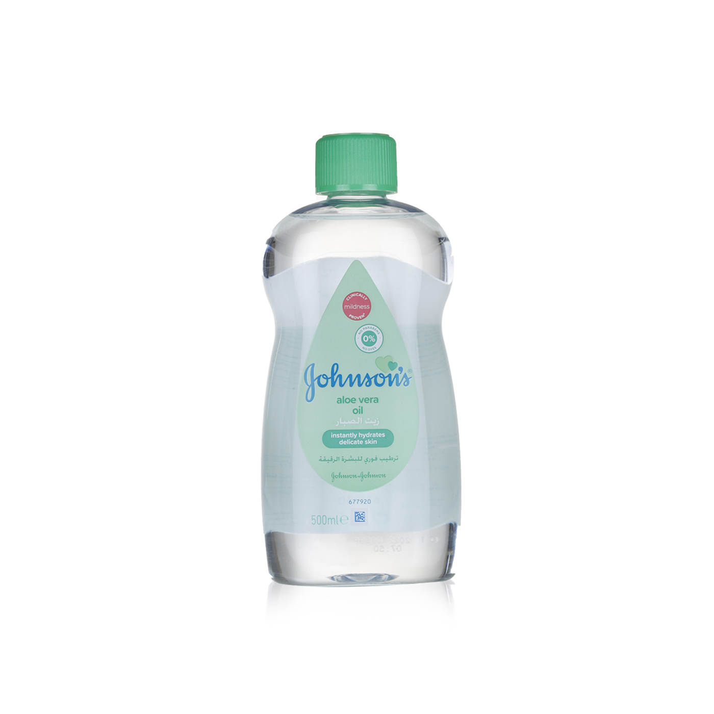 Johnson's Baby Oil with Aloe Vera 500ml