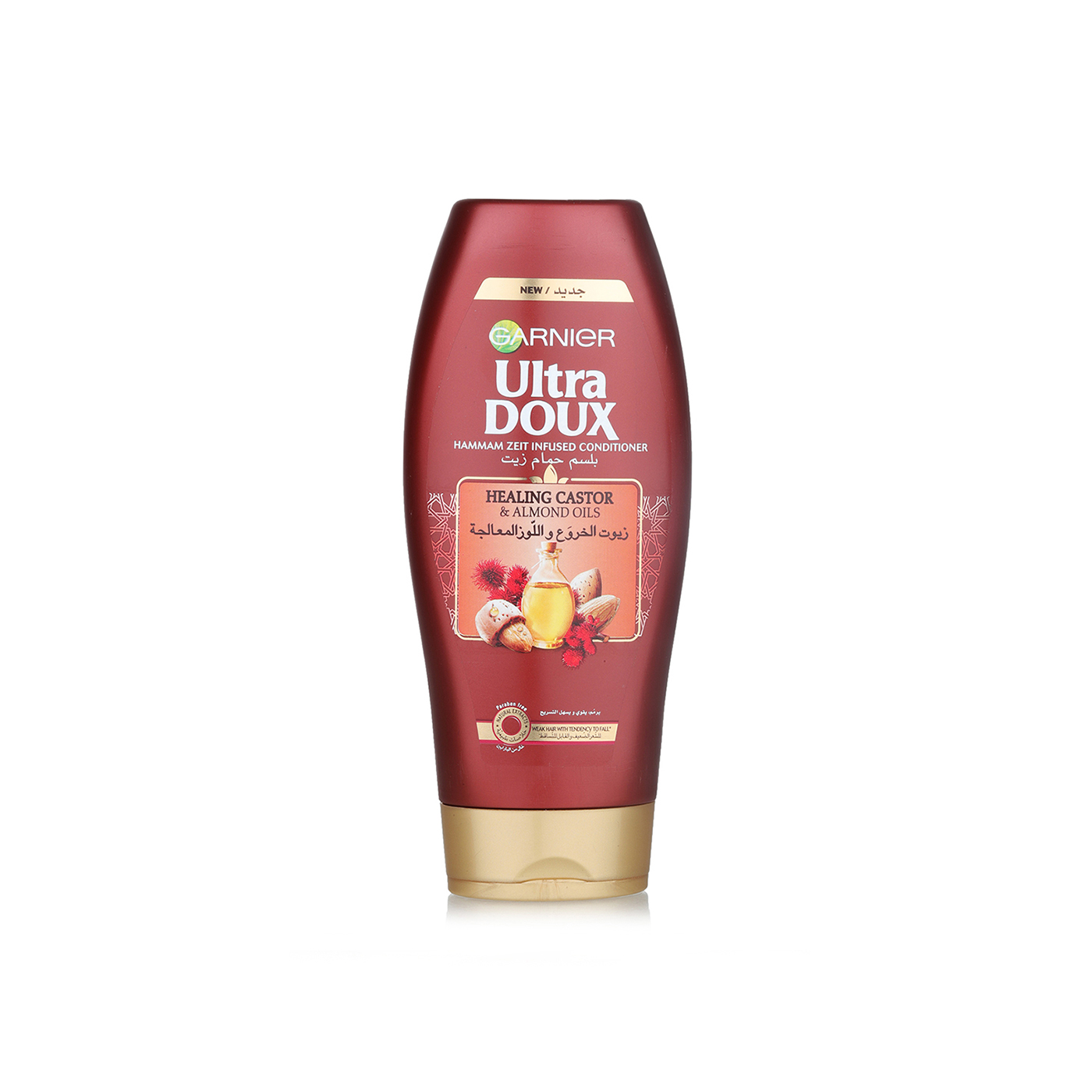 Garnier Ula Doux Castor & Almond Oils Strengthening Conditioner 400ml