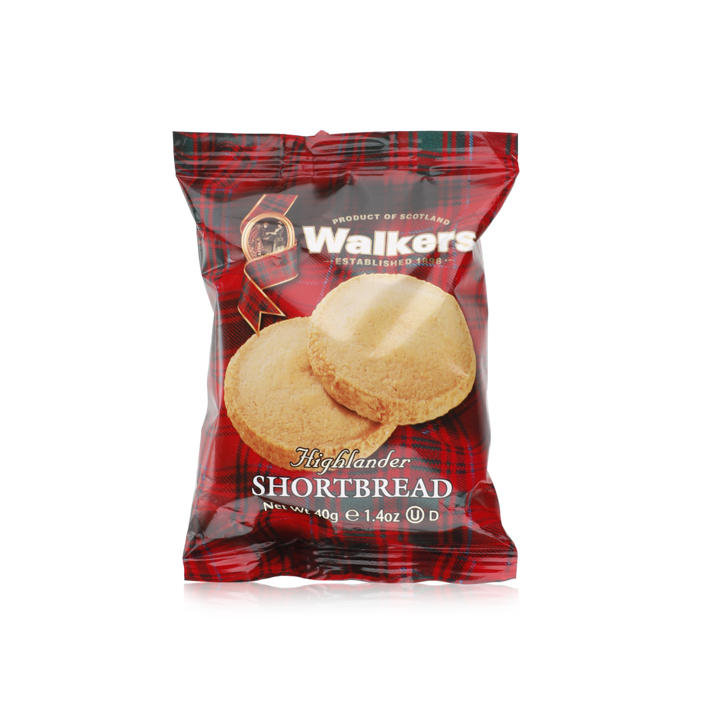 Walkers Highlander Shortbread 40g