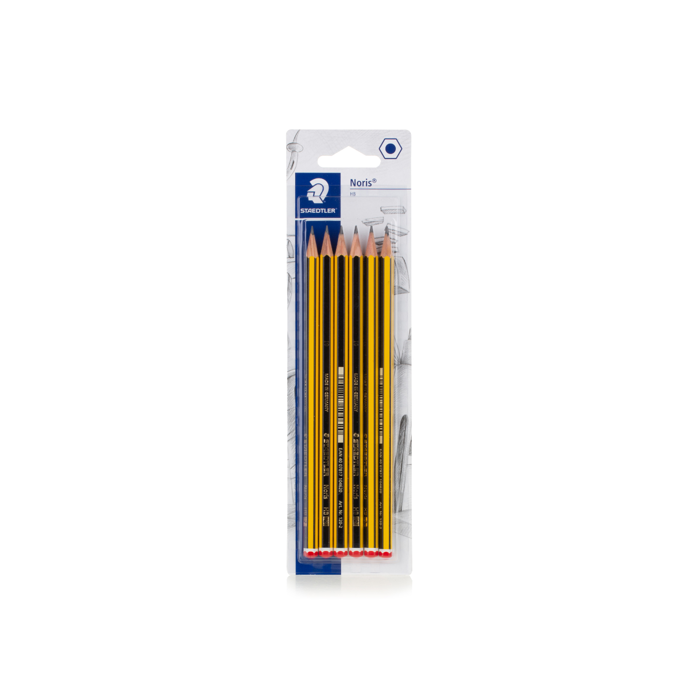 Staedtler Noris Hb Pencil x 6