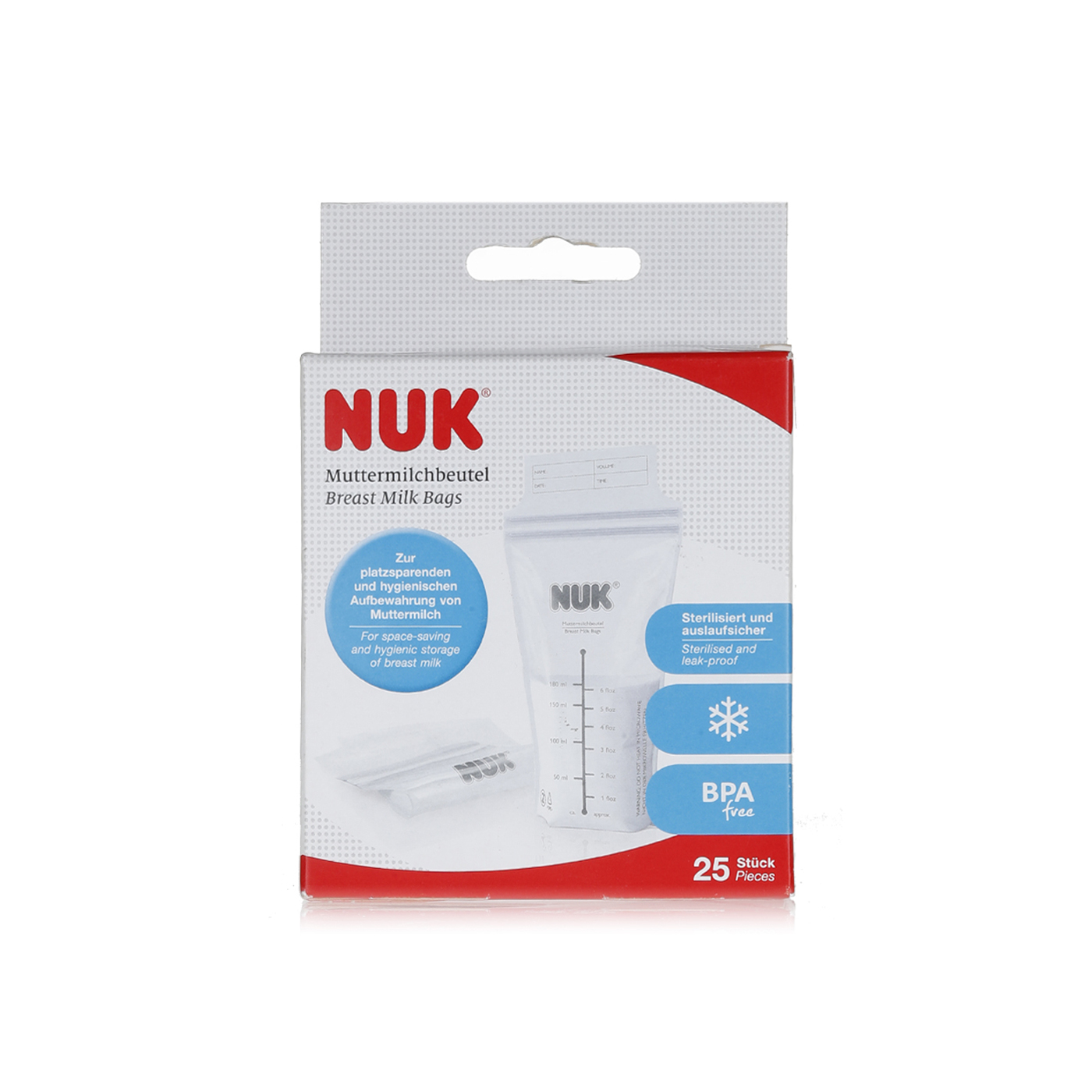 NUK breast milk bags Spinneys UAE
