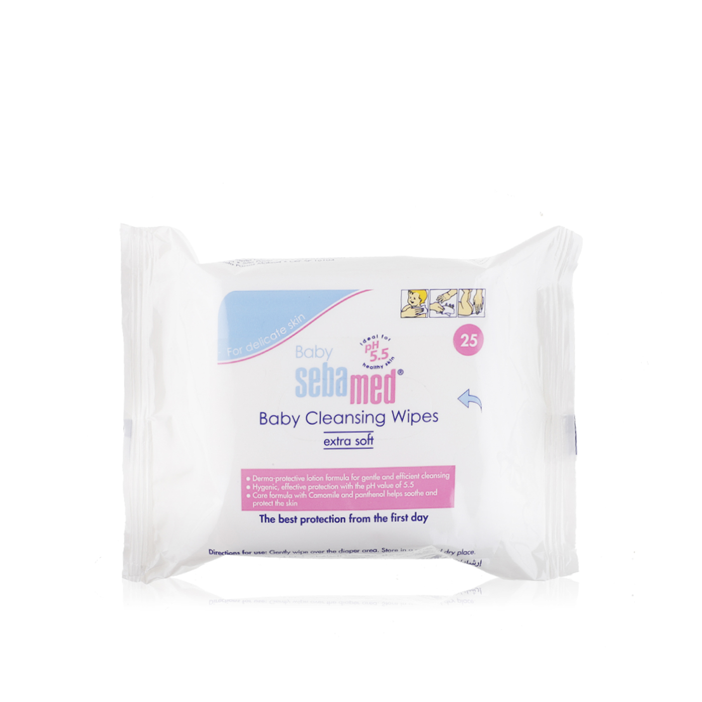 Sebamed Extra Soft Baby Cleansing Wipes x 25