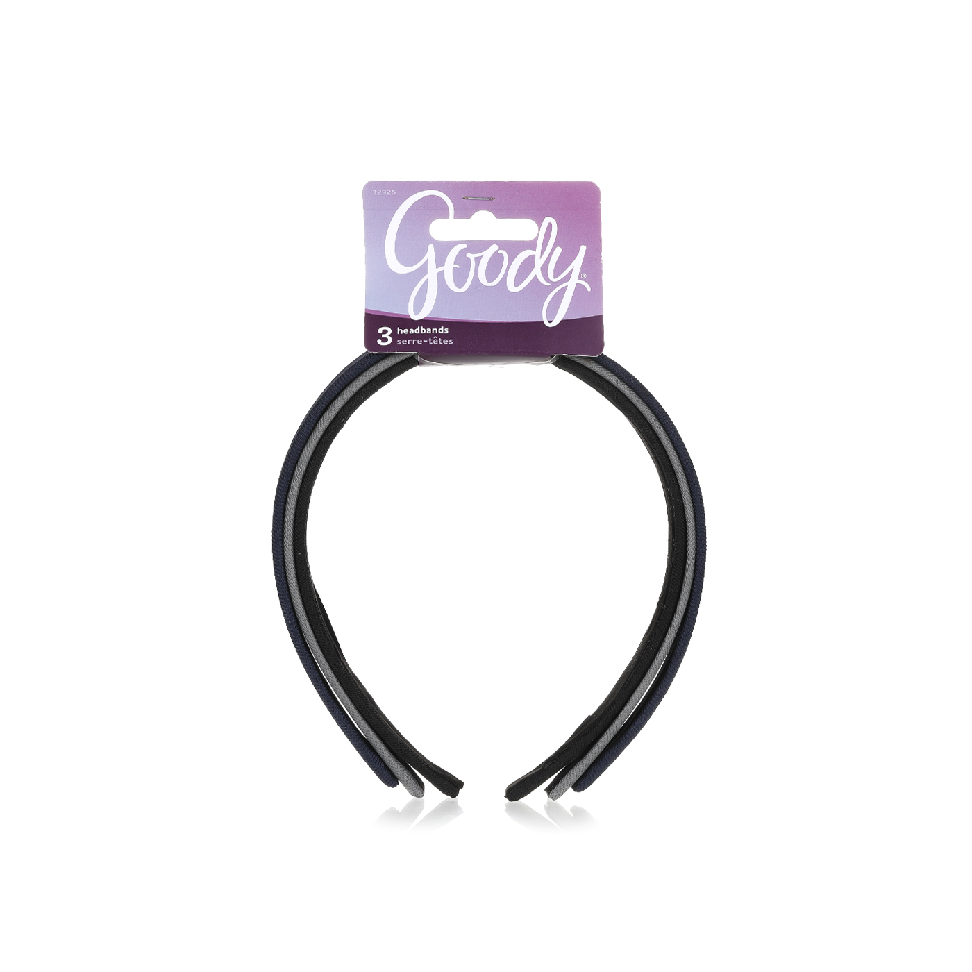 Goody Fabric Covered Headbands 3pcs