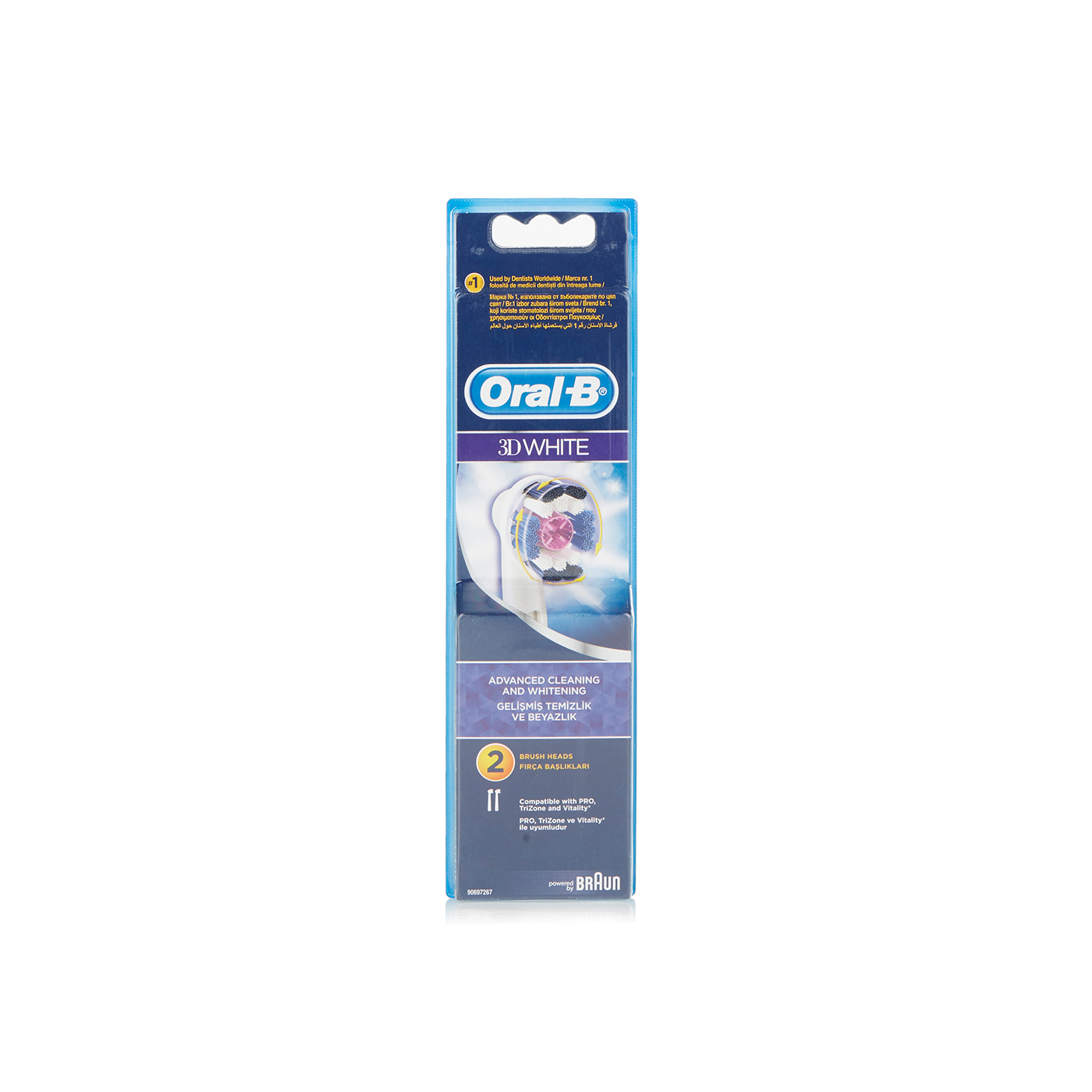 Oral-B Pro Bright Brush Heads x 2