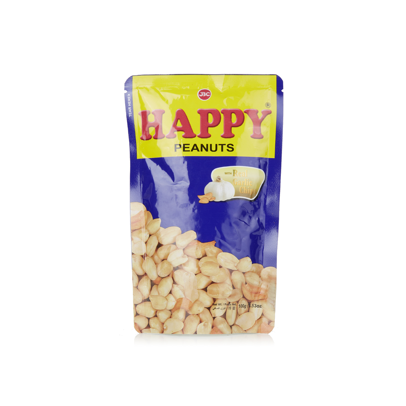 Happy garlic peanuts 100g - Spinneys UAE