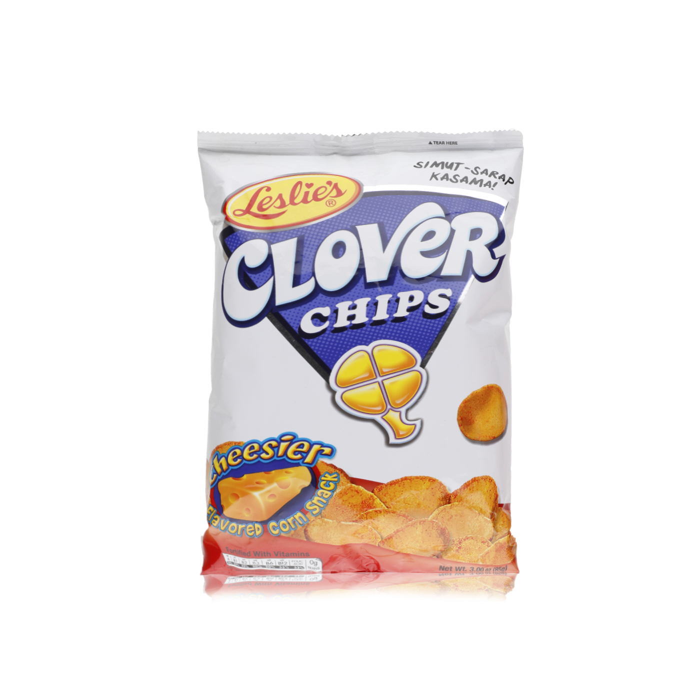 Leslie's cheese clover chips 85g Spinneys UAE