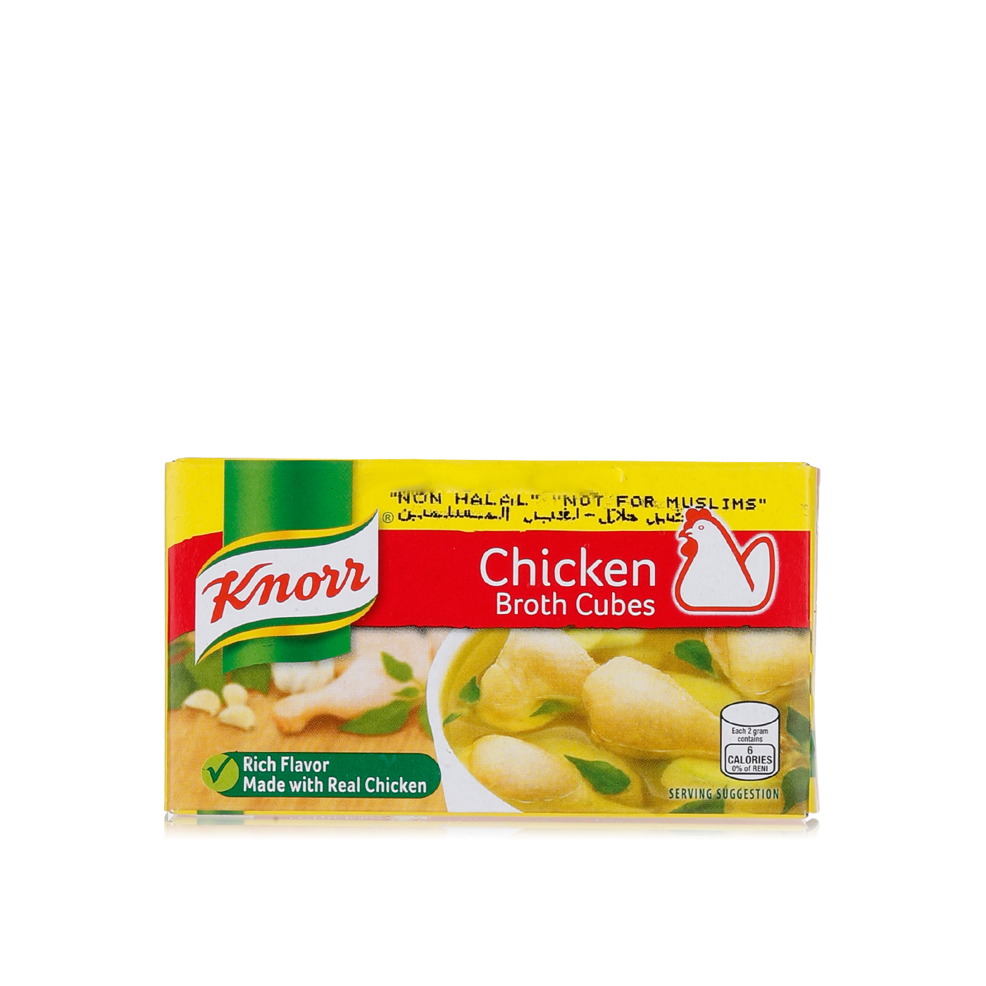 Knorr Chicken Broth Cubes 60g Spinneys Uae