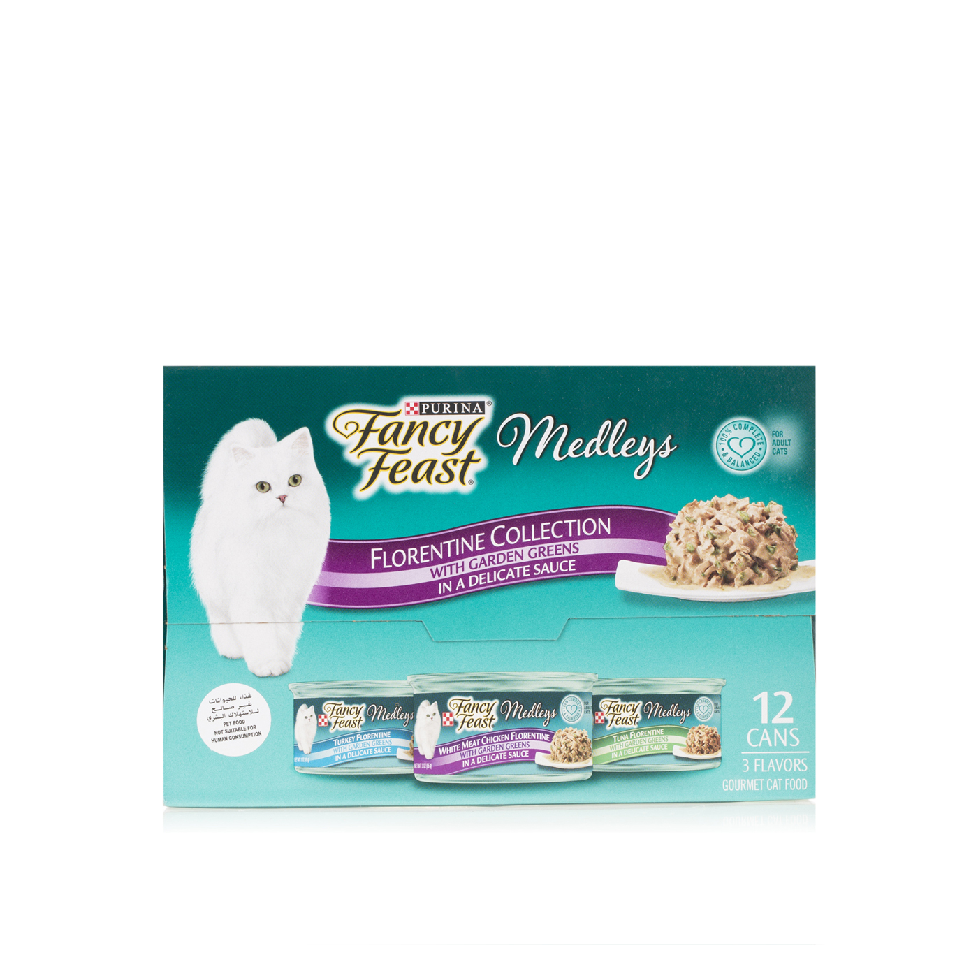 Fancy Feast Medleys Florentine Collection Cans x 12