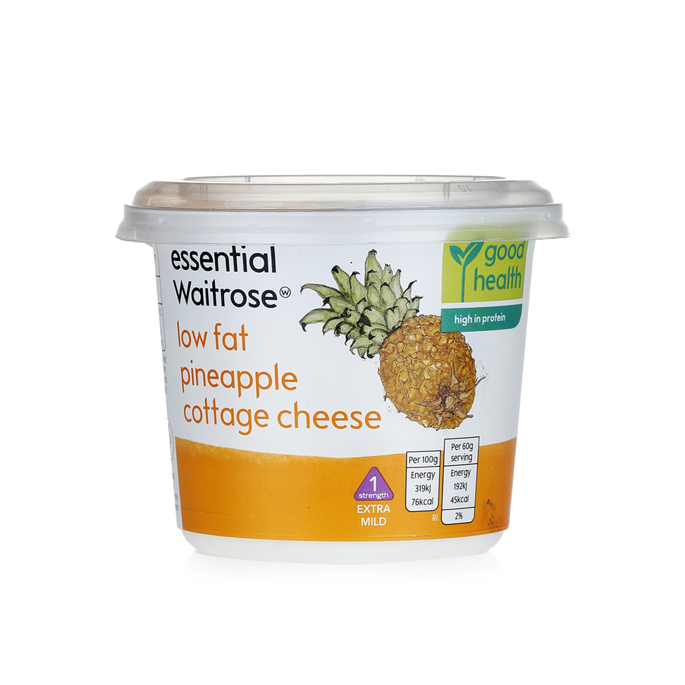 Waitrose Essential Low Fat Pineapple Cottage Cheese 300g