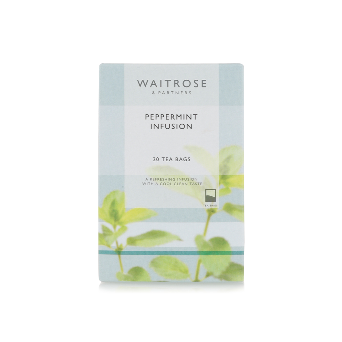 Waitrose Peppermint Infusion Tea Bags 20s 40g