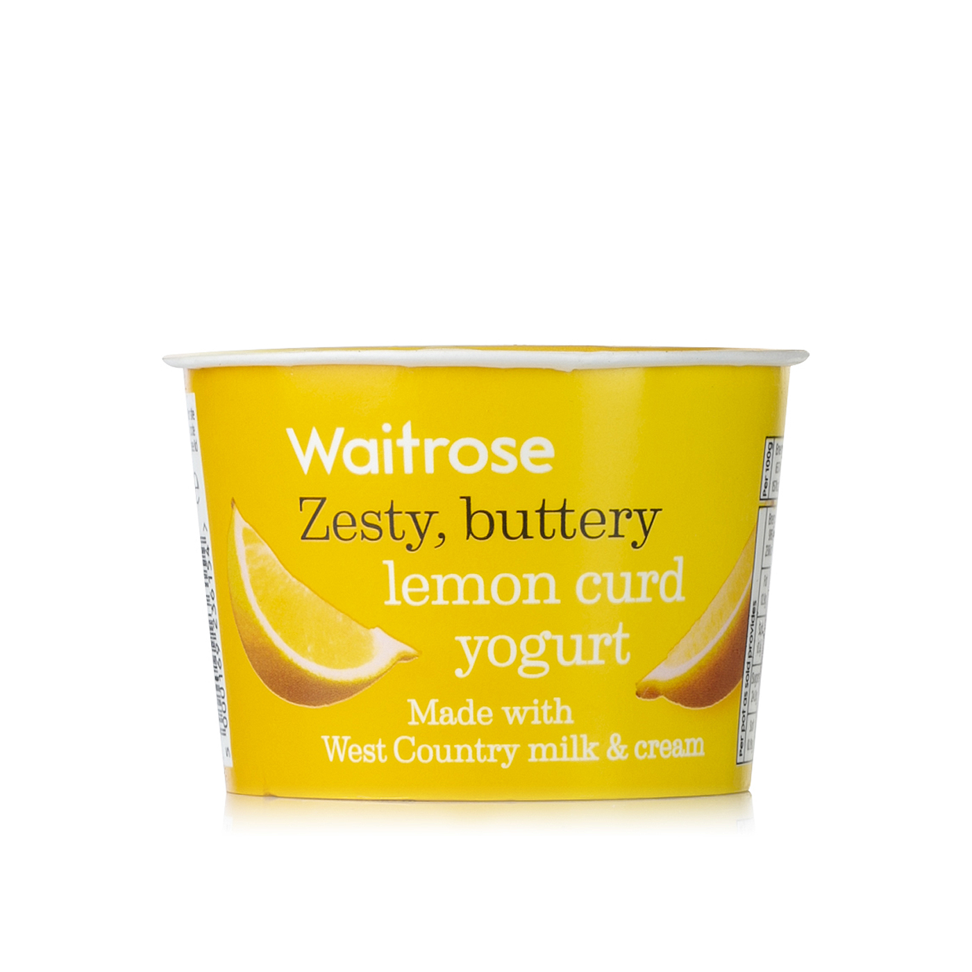 Waitrose lemon curd yoghurt 150g Spinneys UAE