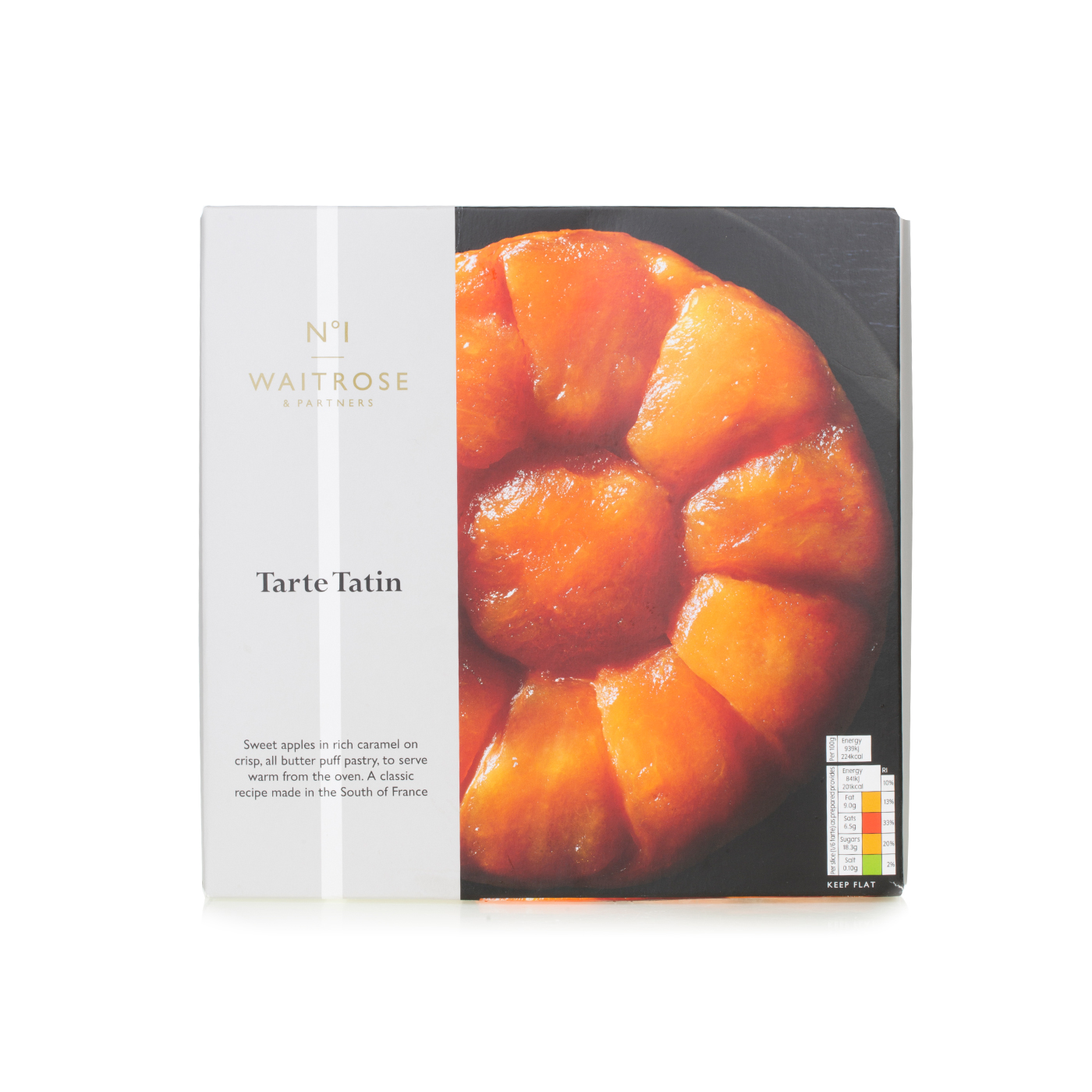 Waitrose Frozen Tarte Tatin 545G