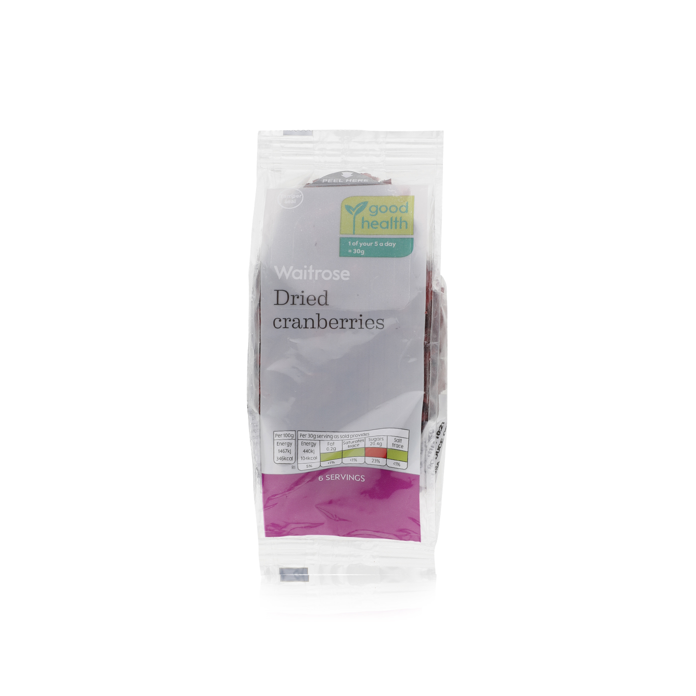 Waitrose Dried Cranberries 180g
