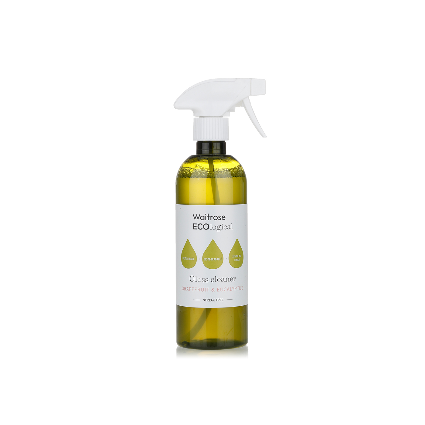 Waitrose ecological glass cleaner 500ml - Spinneys UAE