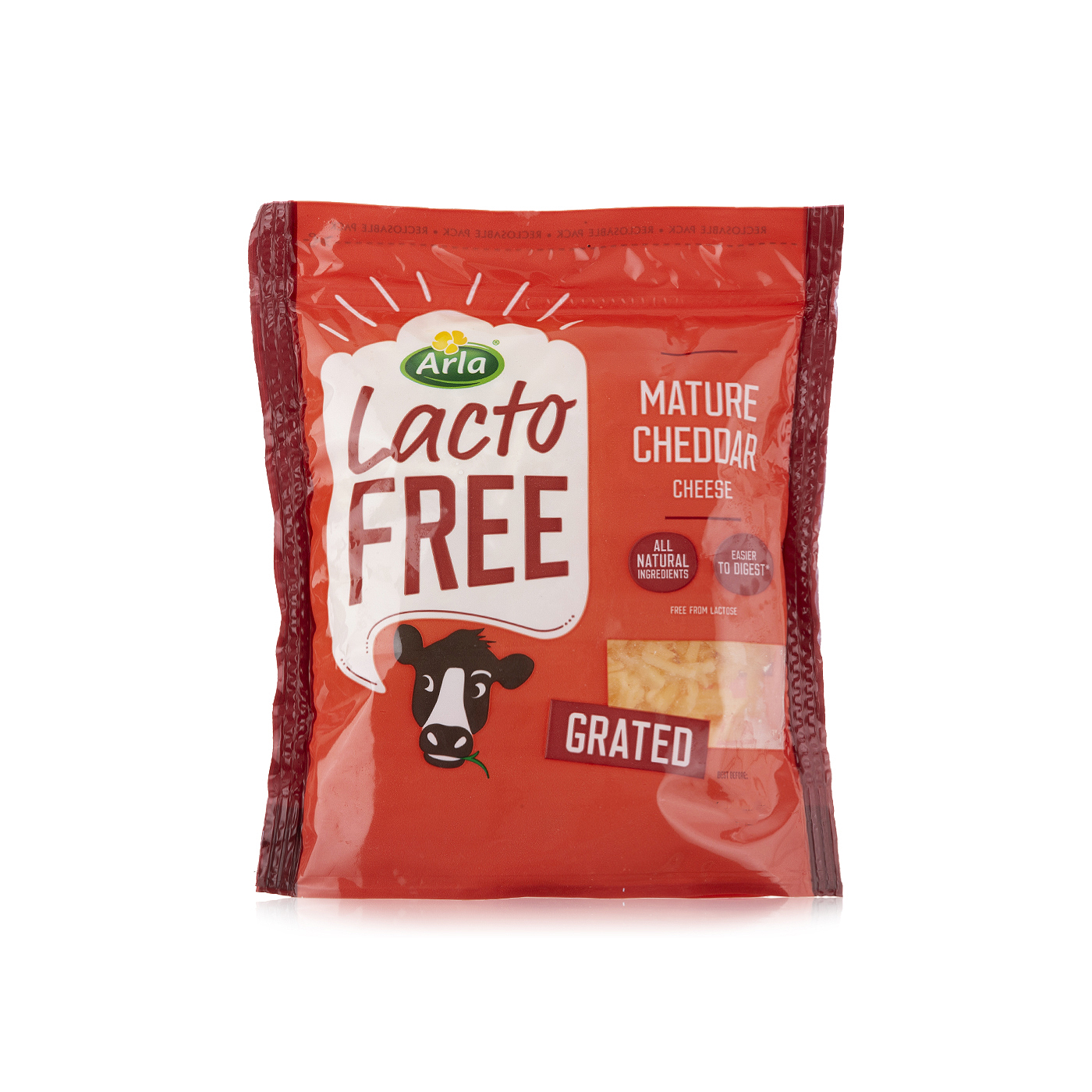 Arla Lactofree Mature Grated Cheddar 200g