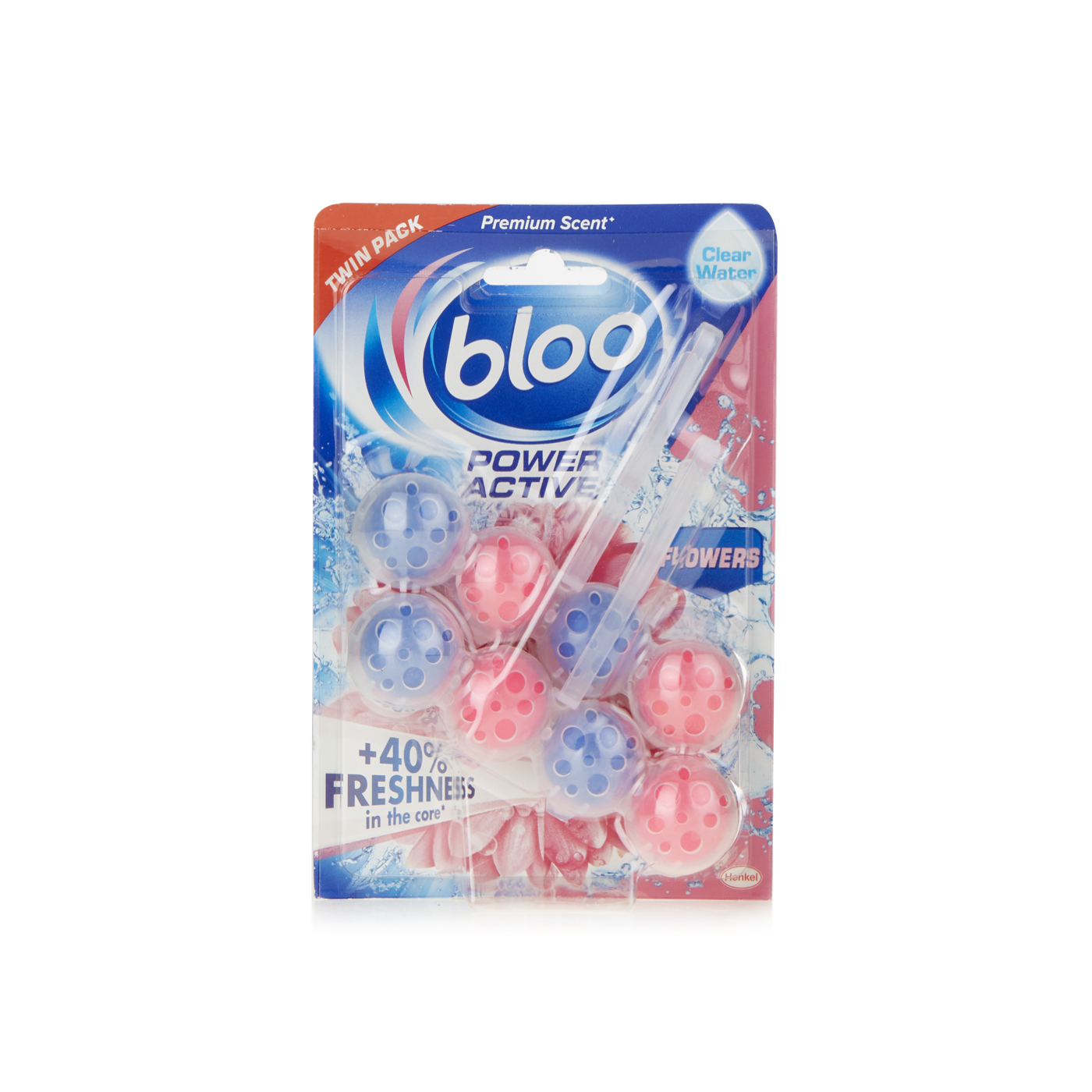 Bloo Power Active Flowers Rim Block 50g