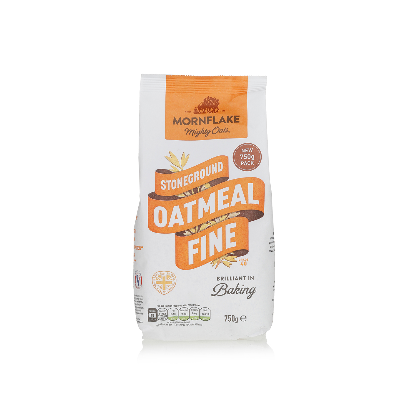 Mornflake Fine Oatmeal 750g