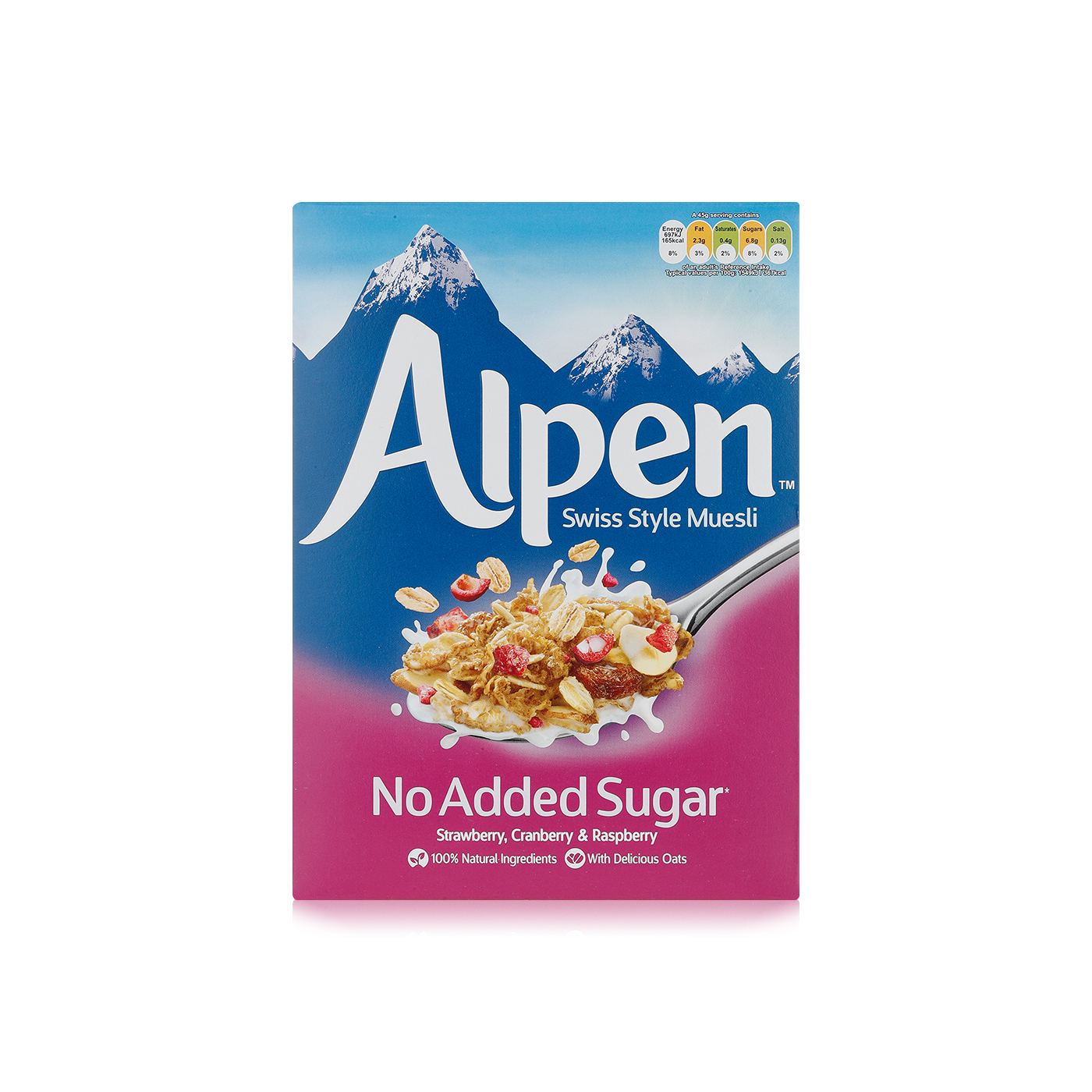 Alpen No Sugar Mix Berry 560g