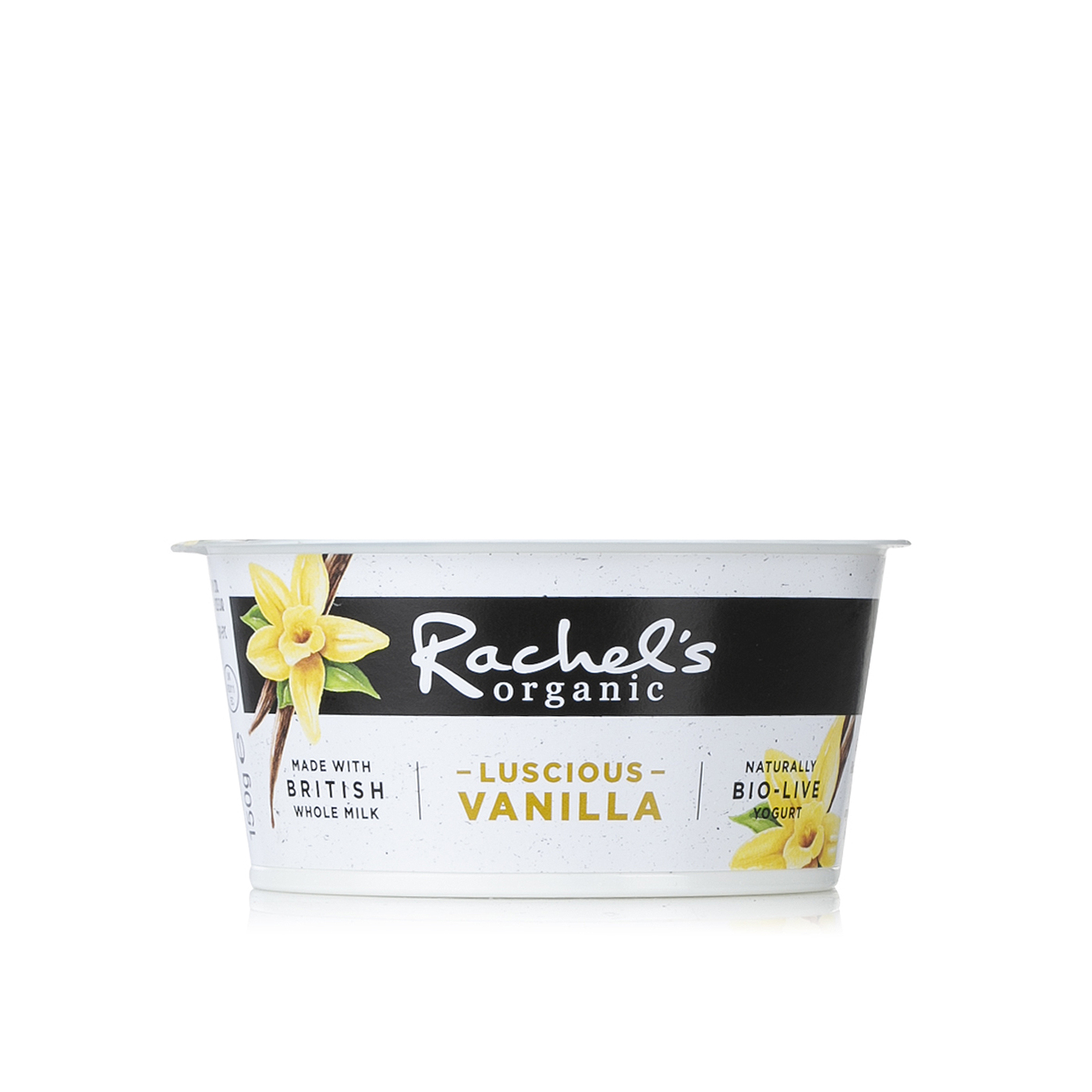 Rachel's Organic Bio Live Vanilla Yoghurt 150g