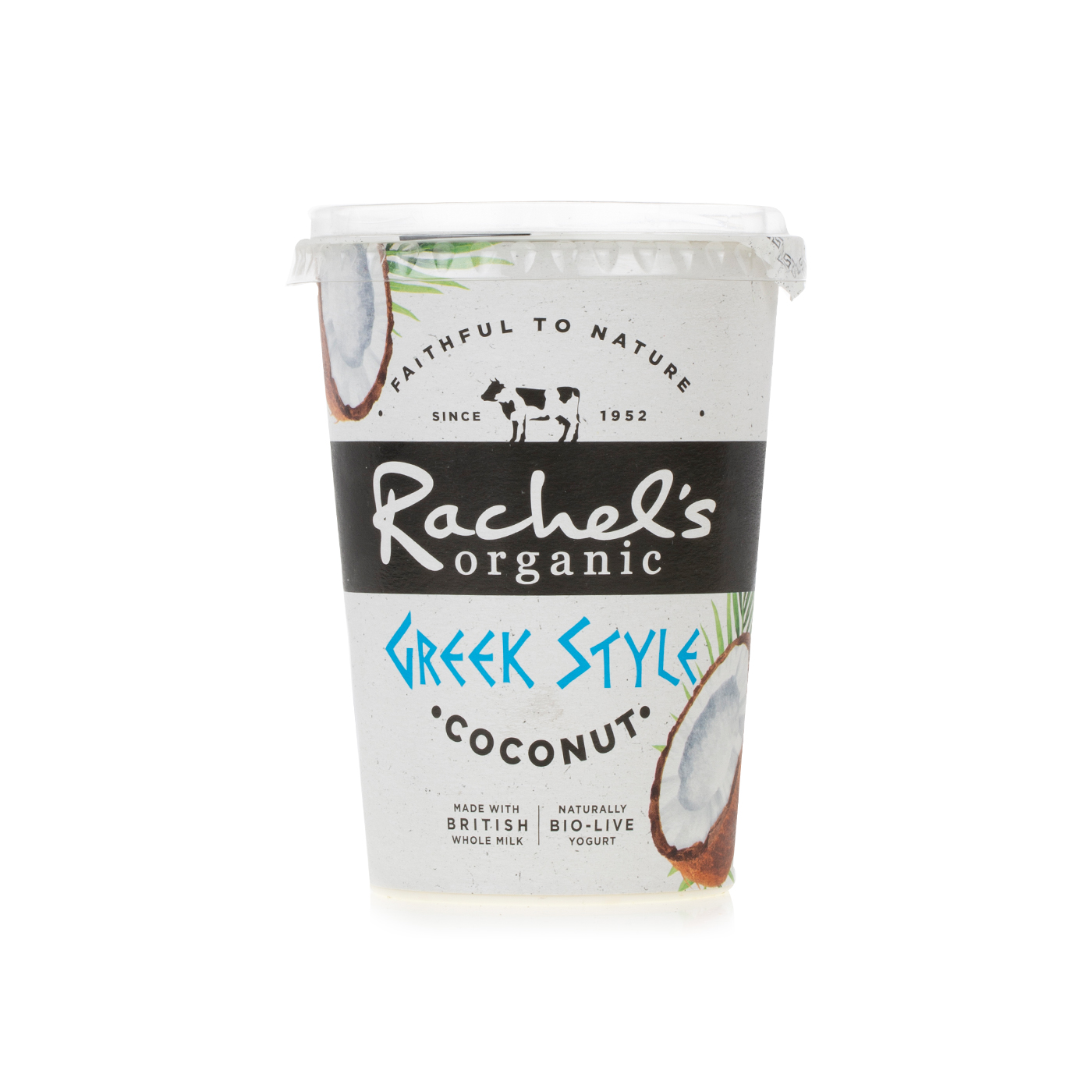 Rachel's Organic Greek Style Yoghurt with Coconut 450g