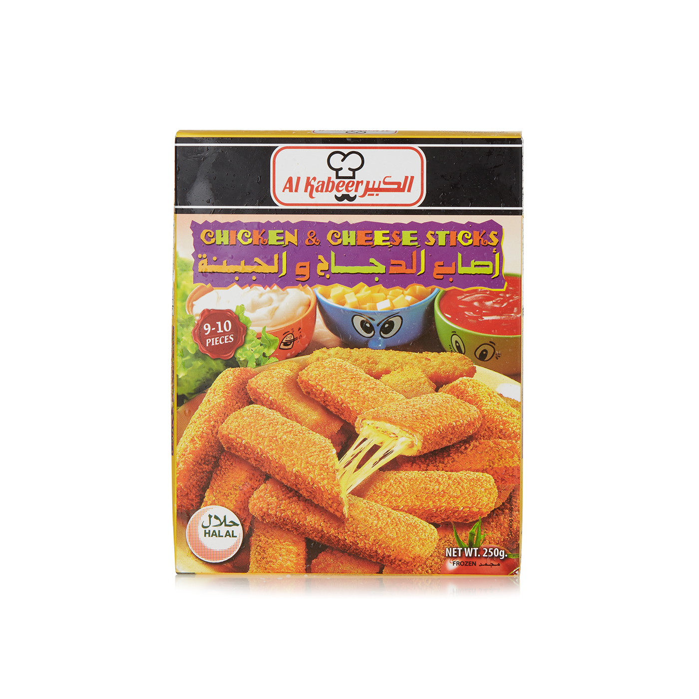 Al Kabeer Frozen Chicken & Cheese Sticks 250G