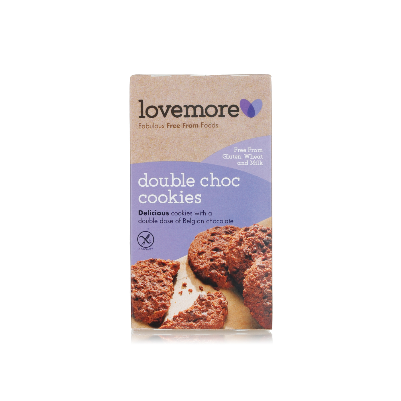 Lovemore Gluten-Free Double Choc Chip Cookies 150g
