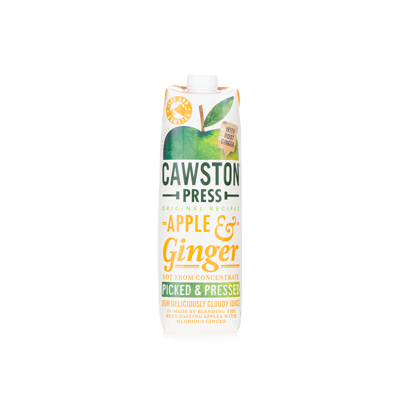Cawston Press Apple and Ginger Juice 1 litre
