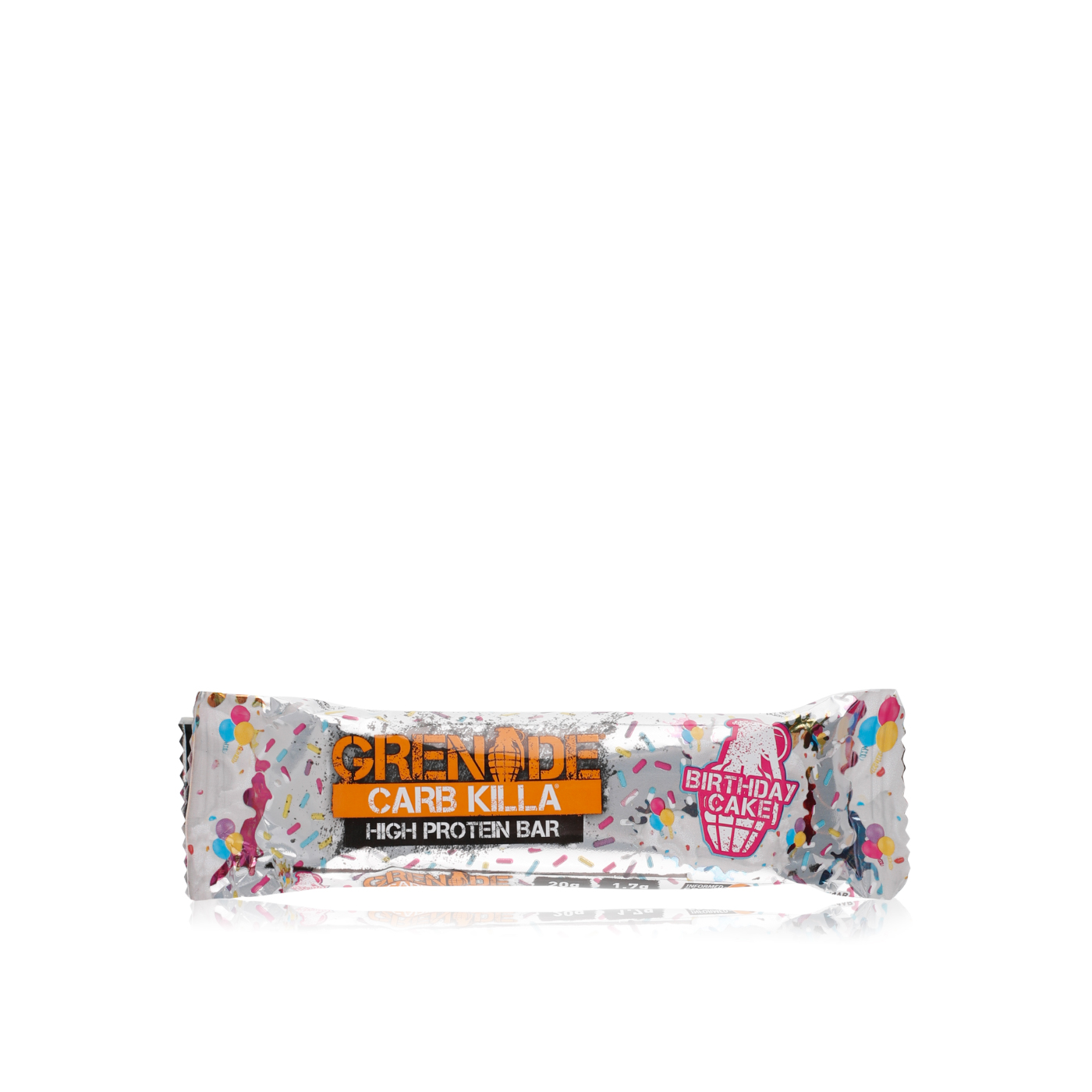 Grenade Birthday Cake protein bar 60g - Spinneys UAE