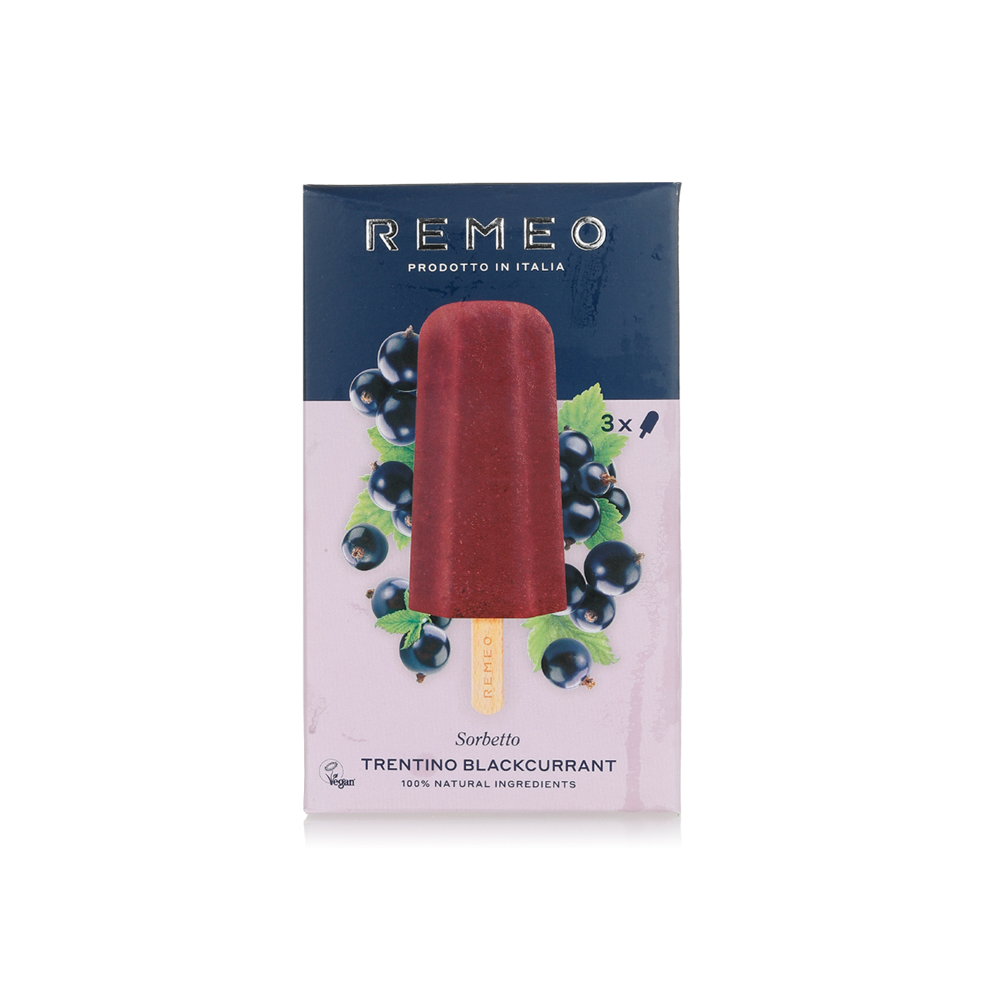 Remeo Blackcurrant Fruit Lolly 210g