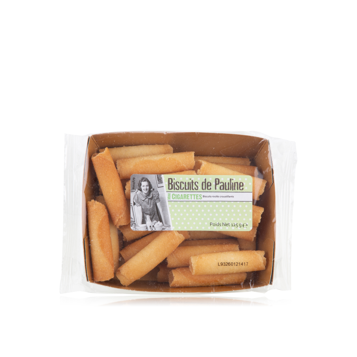 Biscuits De Pauline Mini Cigarettes 125g