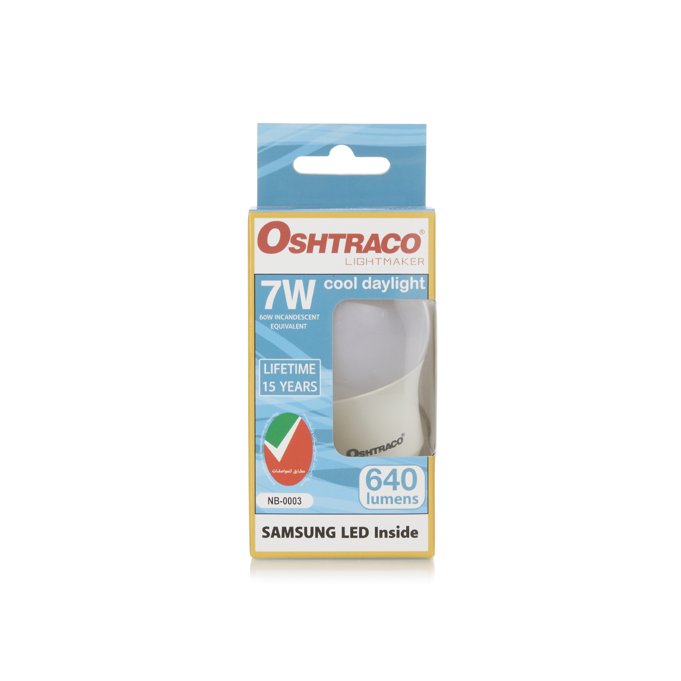 Oshtraco LED Cool White Bulb 7w